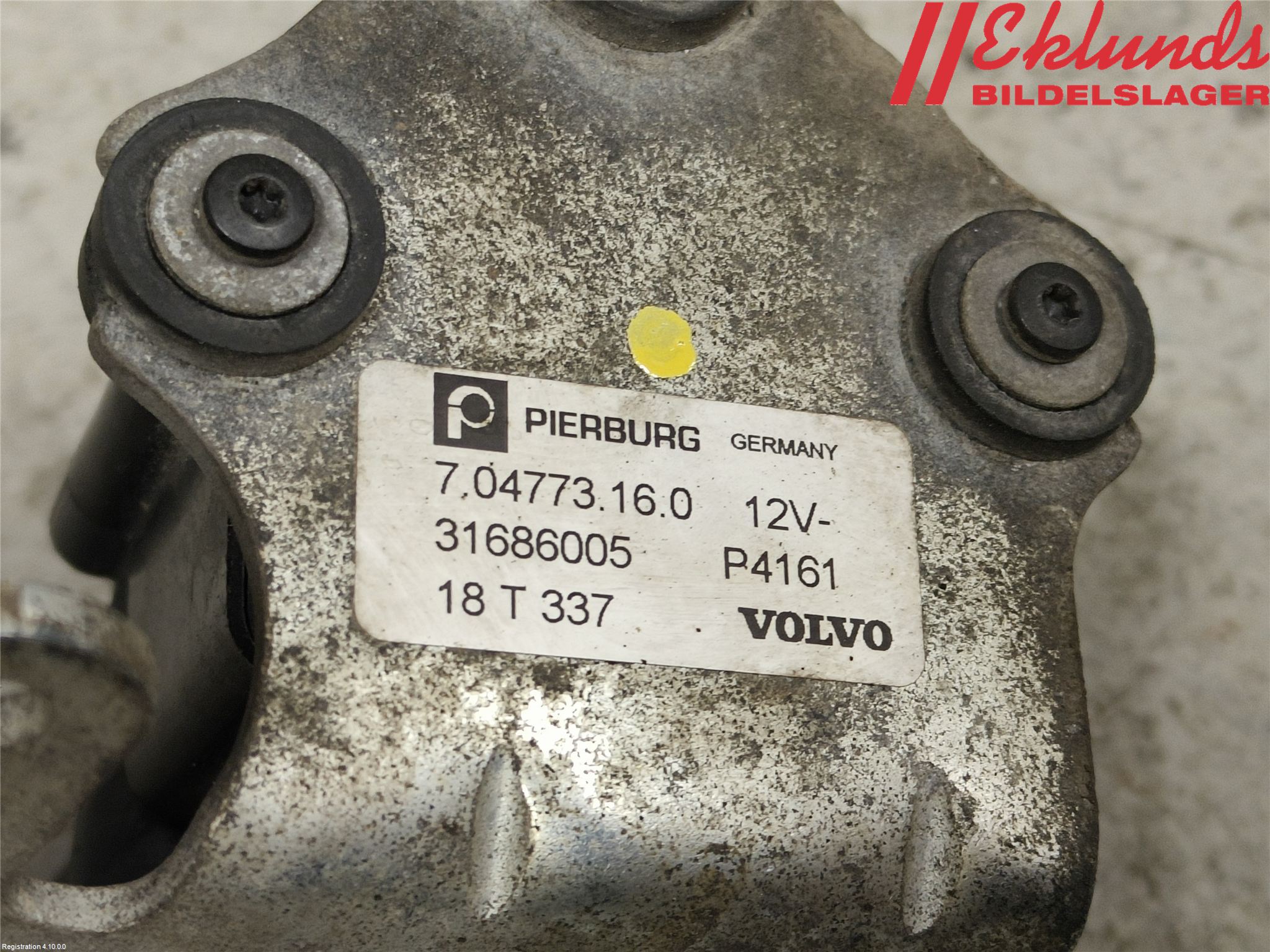 Volvo V60 19- Värme Cirkulationspump