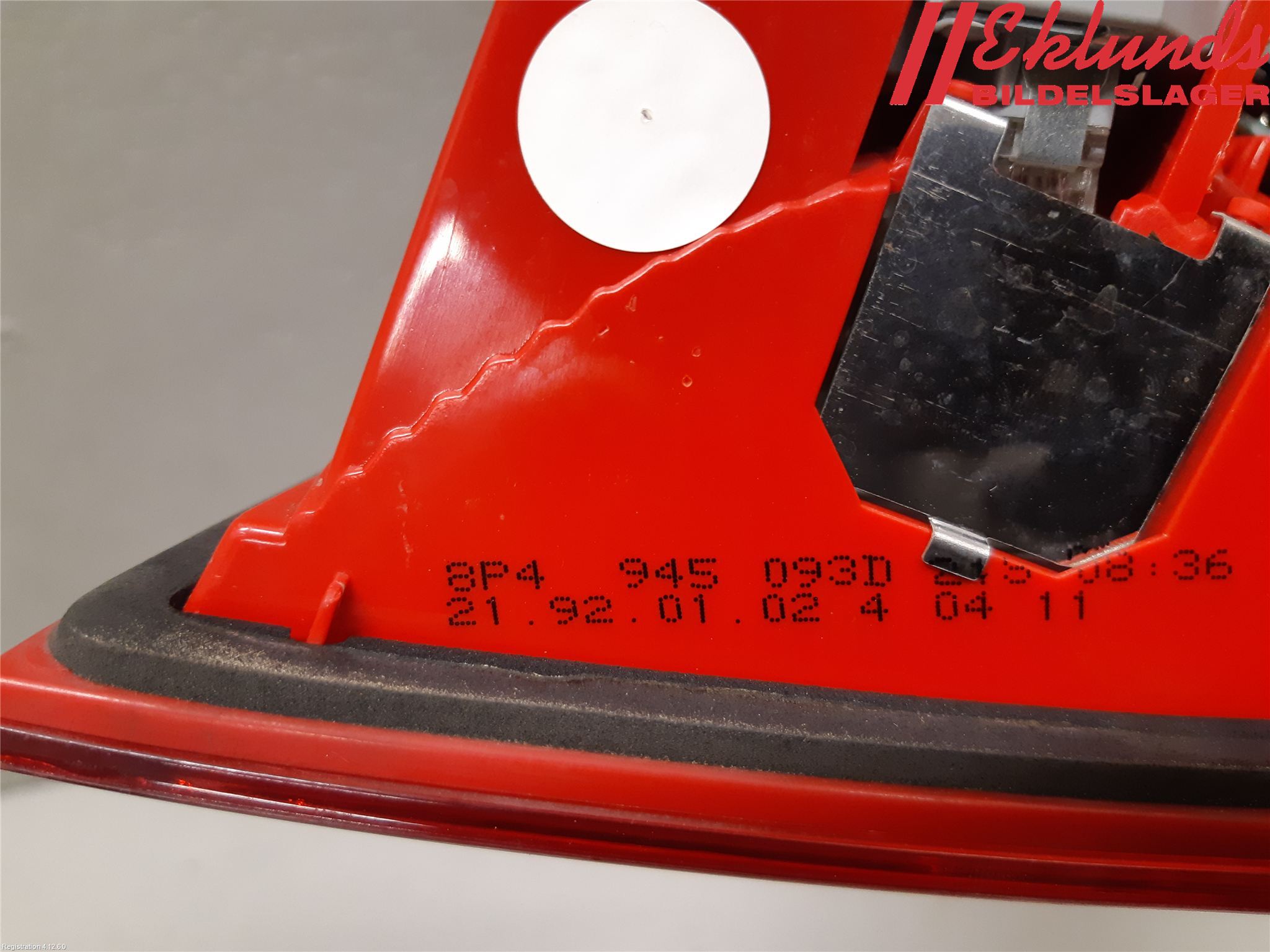 Audi A3/S3 05-13 Bakljus Lucka Vä