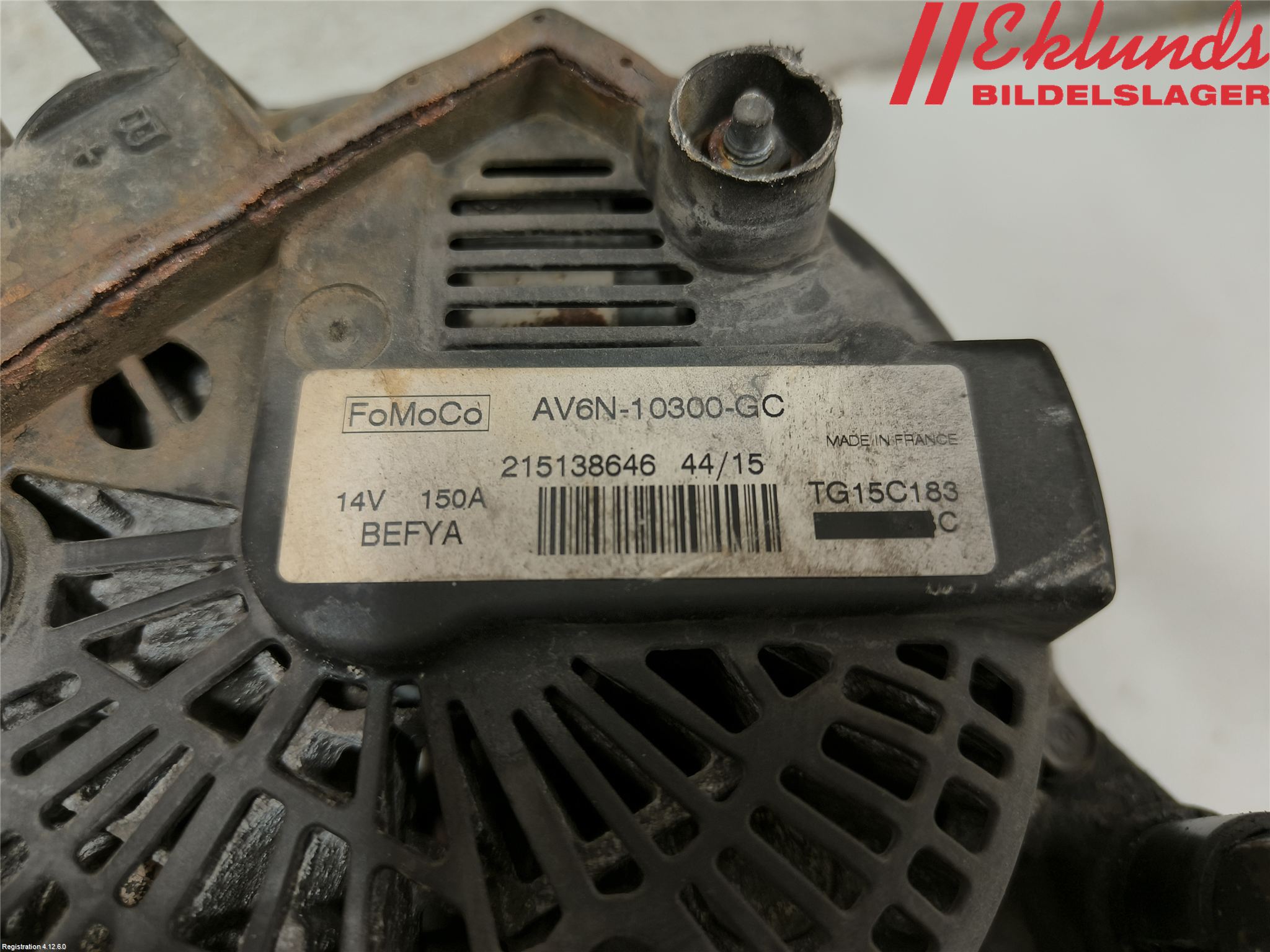 Ford TRANSIT/TOURNEO CONNECT 13-22 Generator