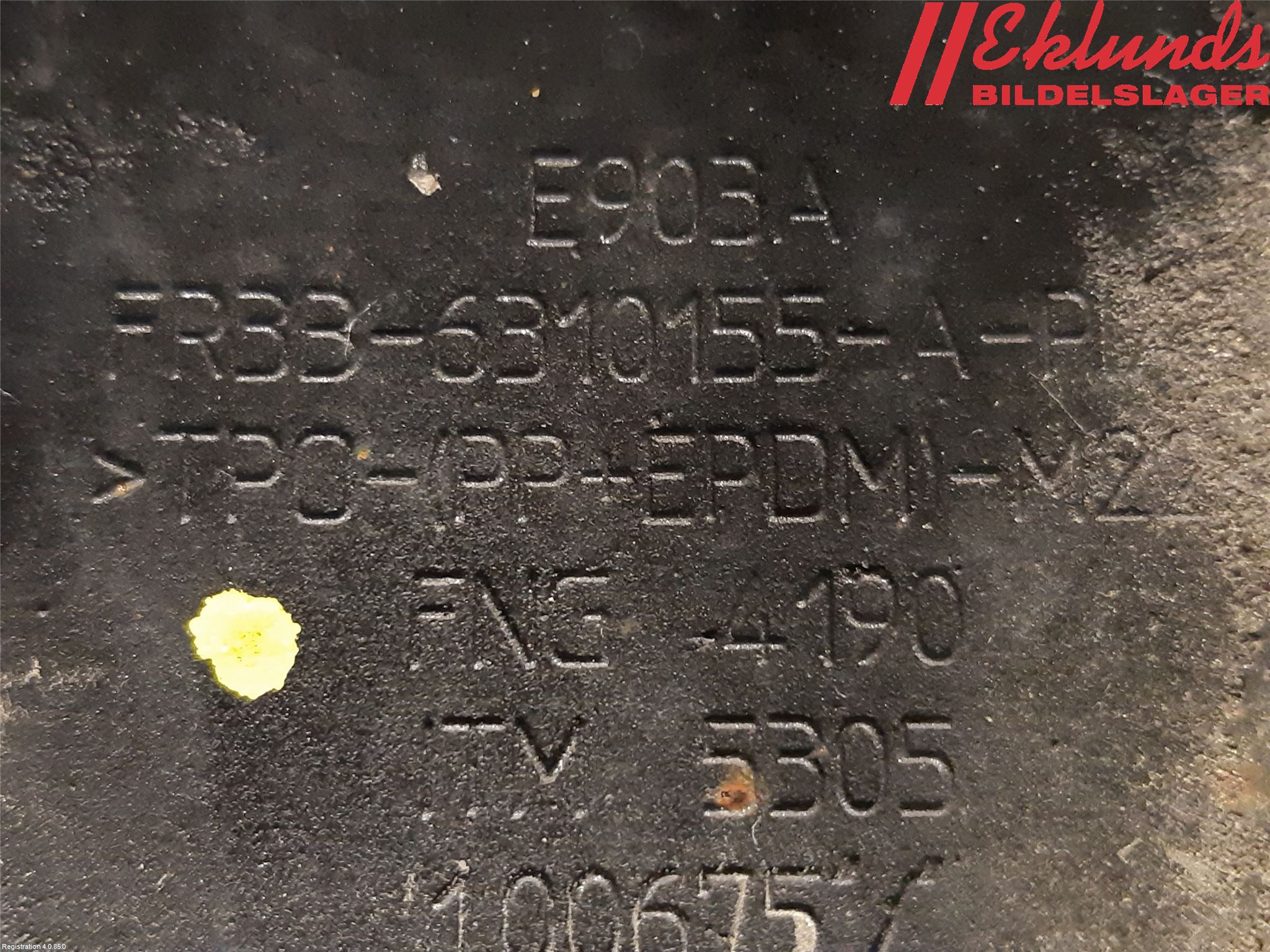 Ford MUSTANG VI 15-22 Sidokjol Vä