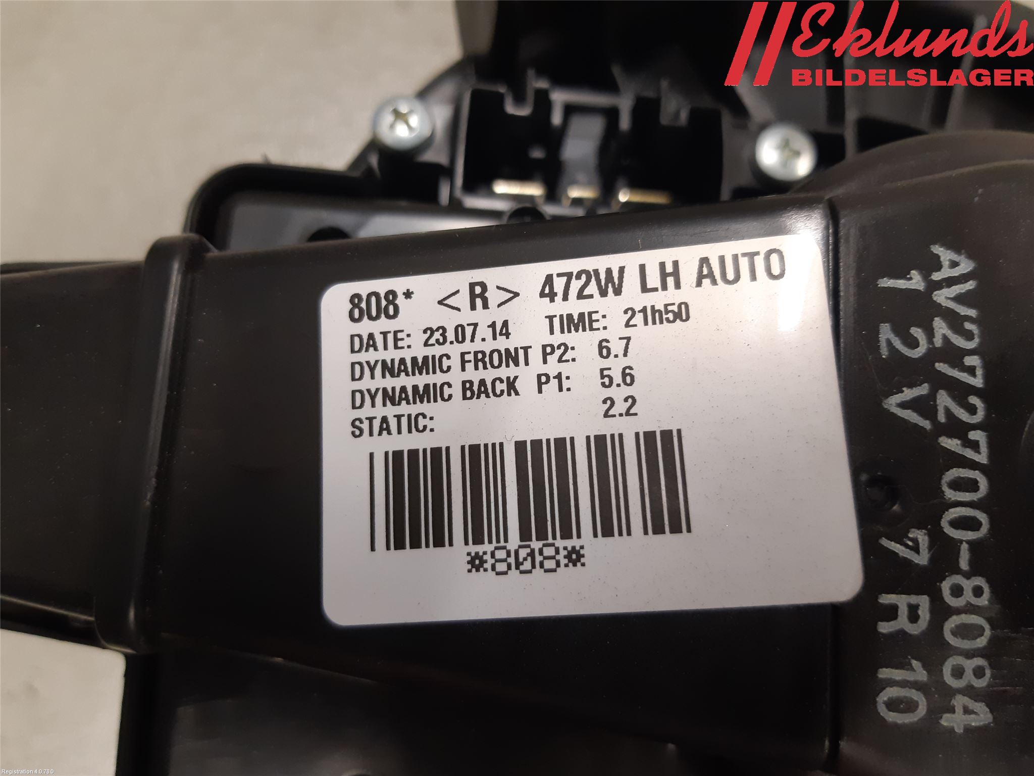 Toyota AURIS 13-19 Värmefläkt