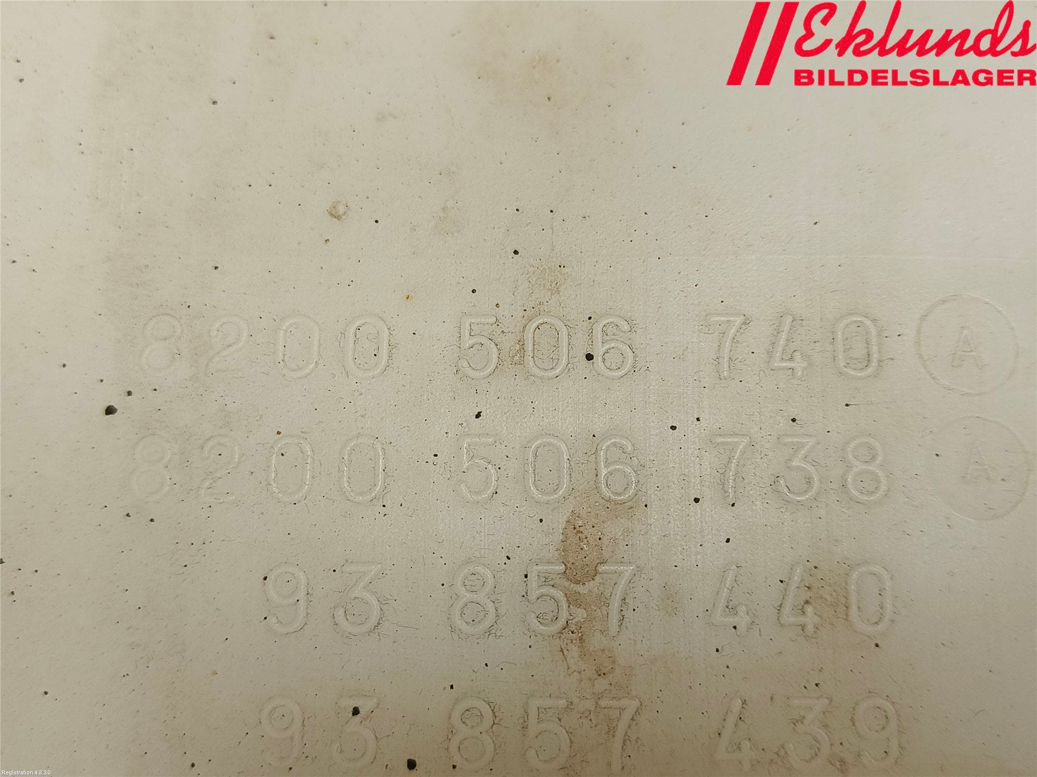 Opel VIVARO 01-14 Spolartank Vindruta