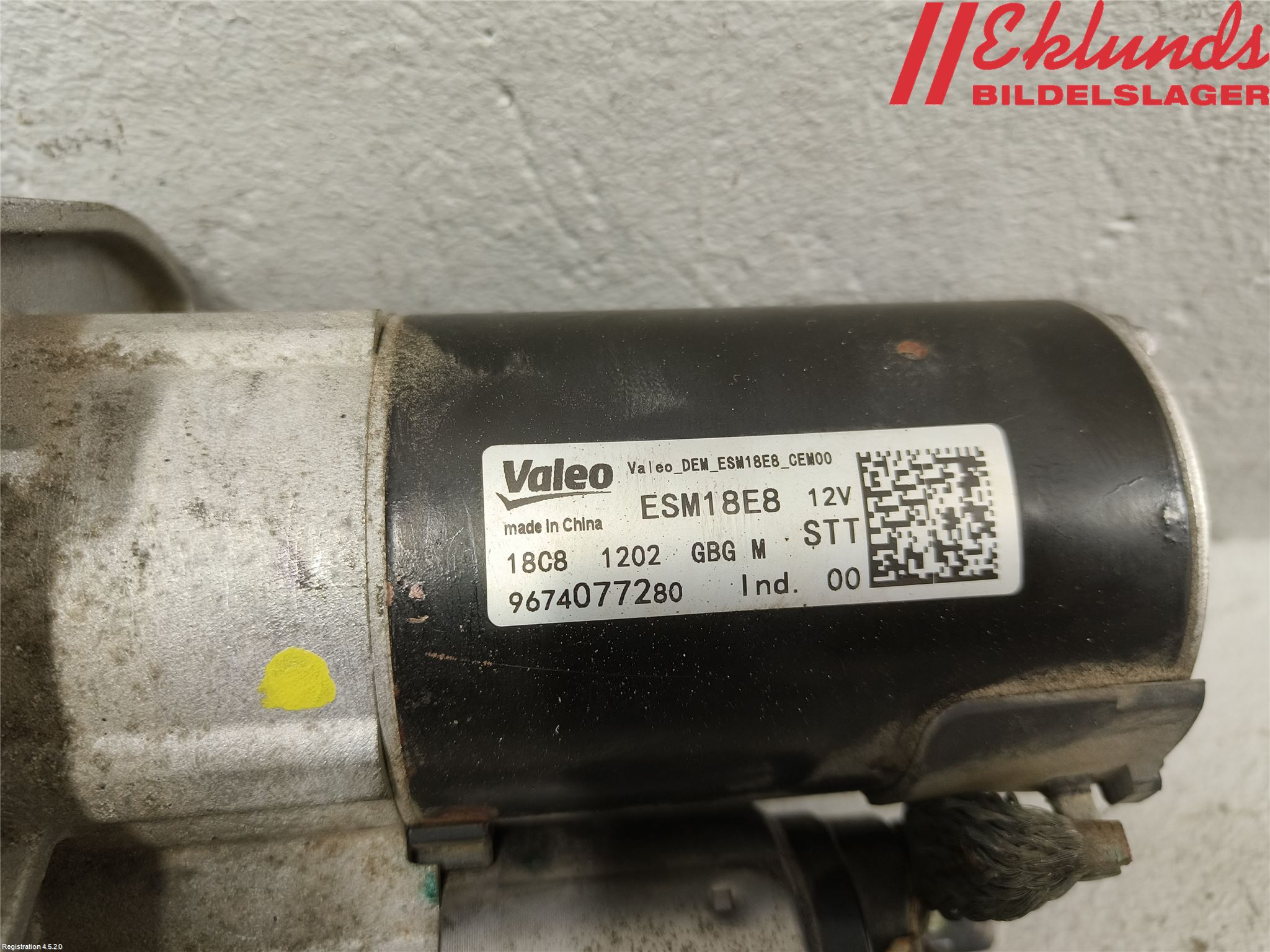 Peugeot 3008 17-24 Startmotor