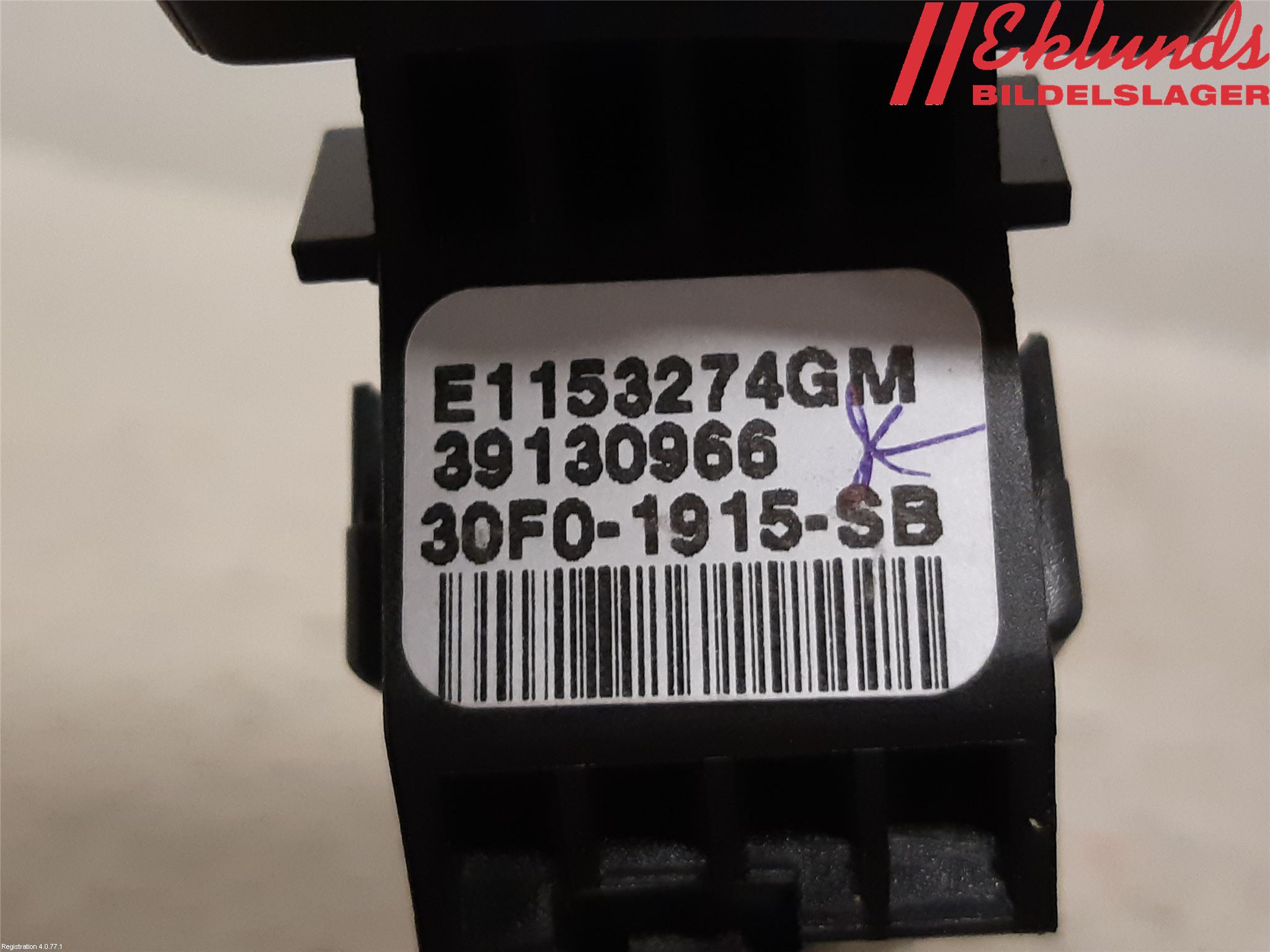 Citroen C3 AIRCROSS 18-23 Strömställar Farthållhuvud