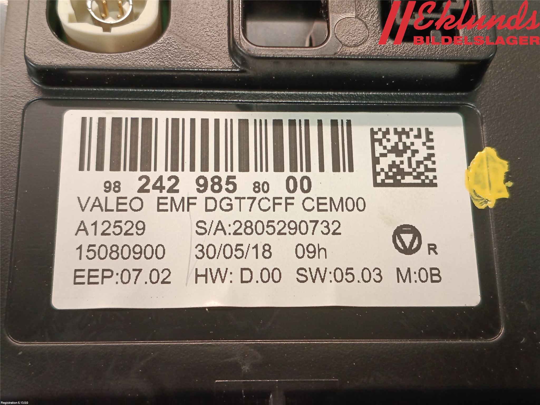 Peugeot 308 14-21 Multifunktionsdisplay