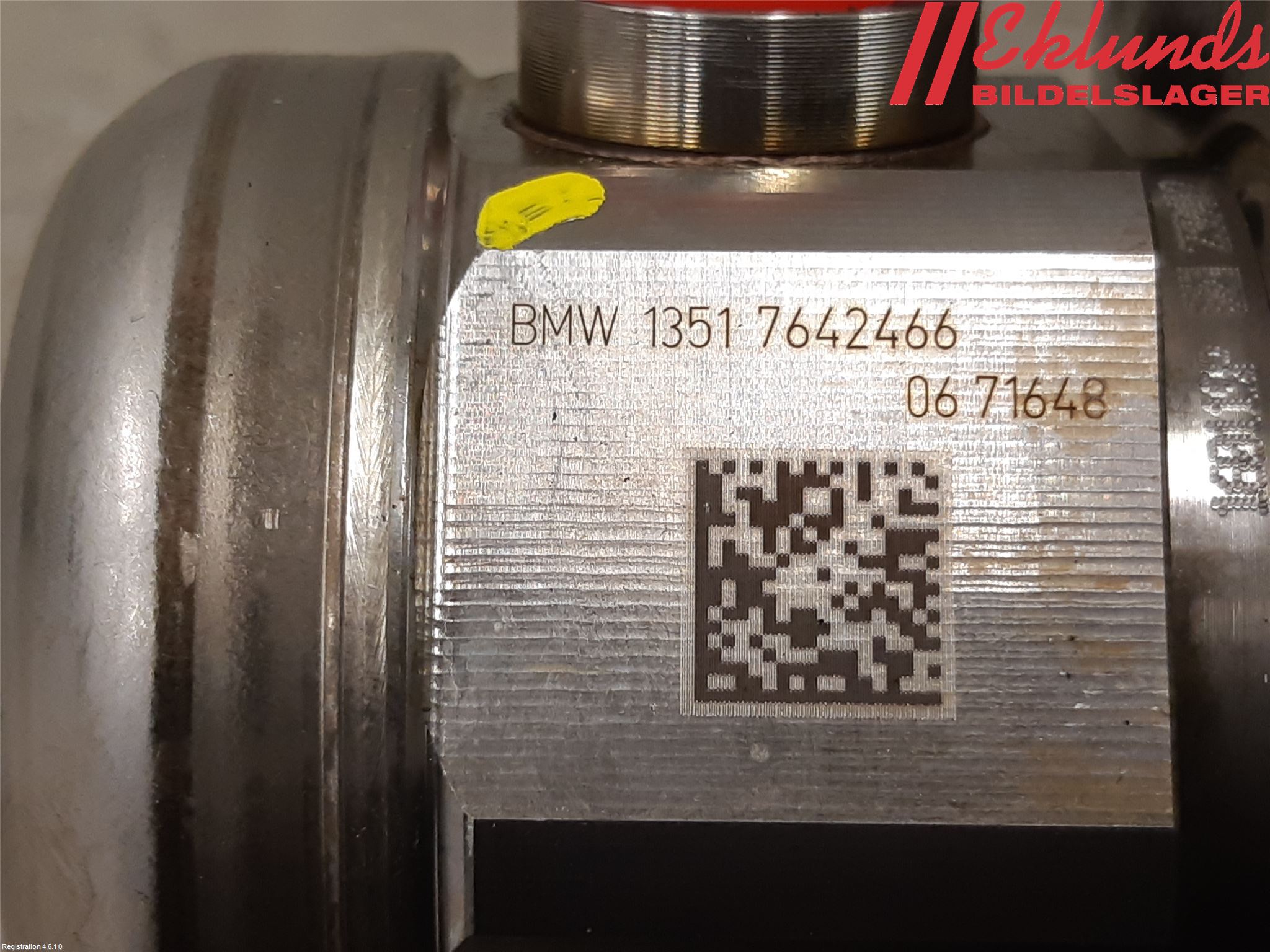 BMW 4 F36 Gran Coupé 14-20 Bränslepump Mek