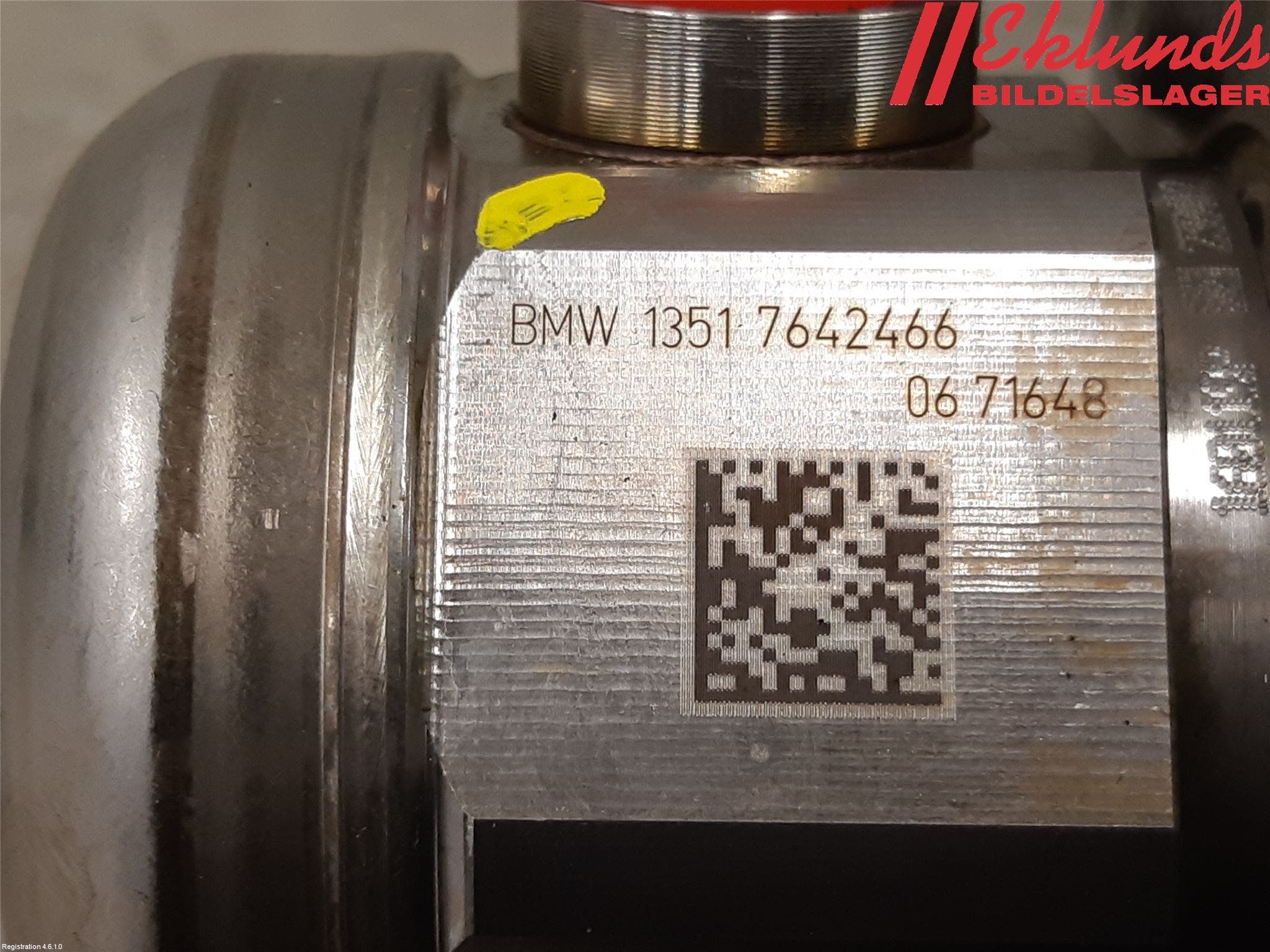 BMW 4 F36 Gran Coupé 14-20 Bränslepump Mek