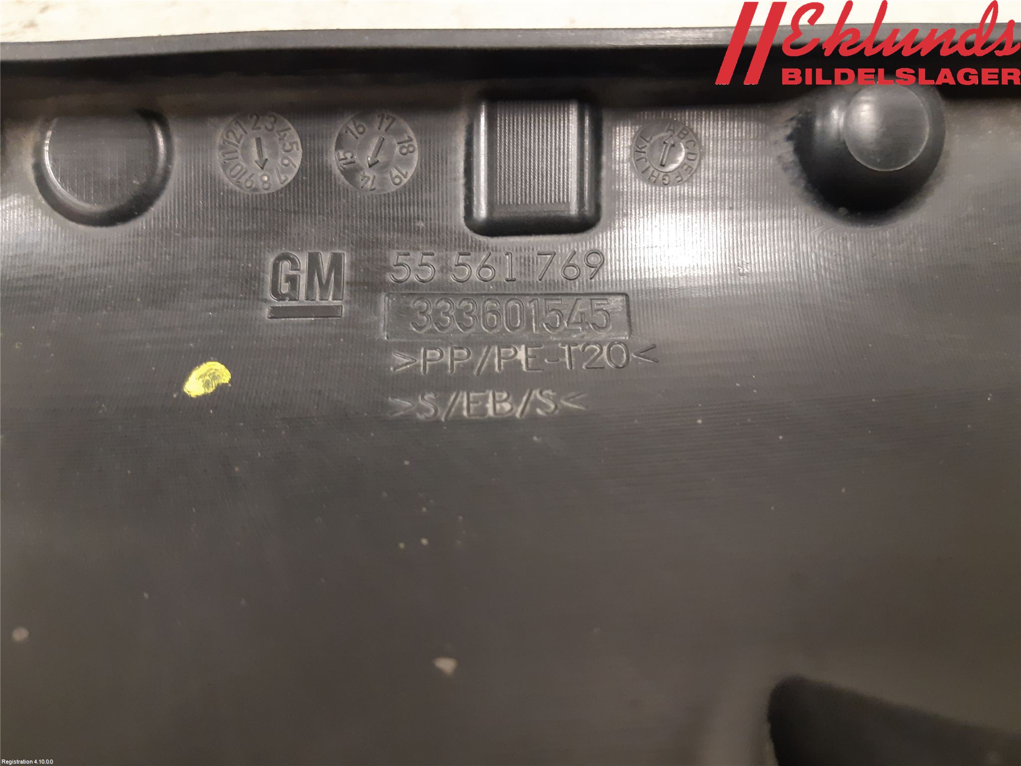 Opel INSIGNIA 09-16 Deflektor Plåt-Plast Kylning