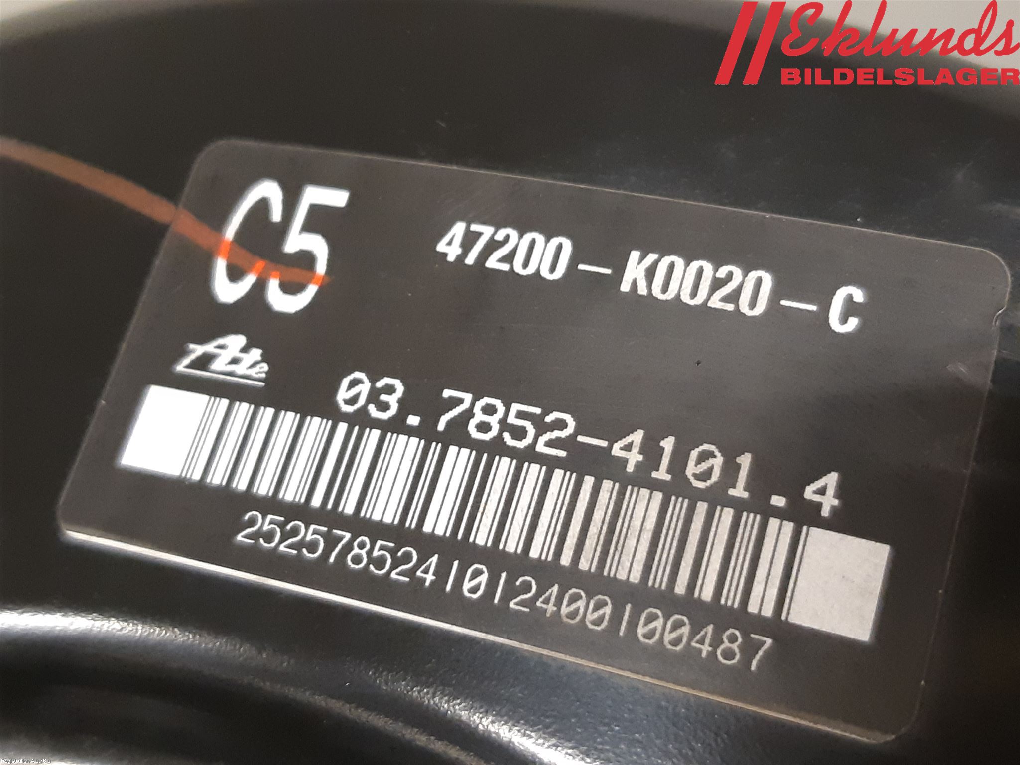 Toyota YARIS XP21 20- Bromsservo