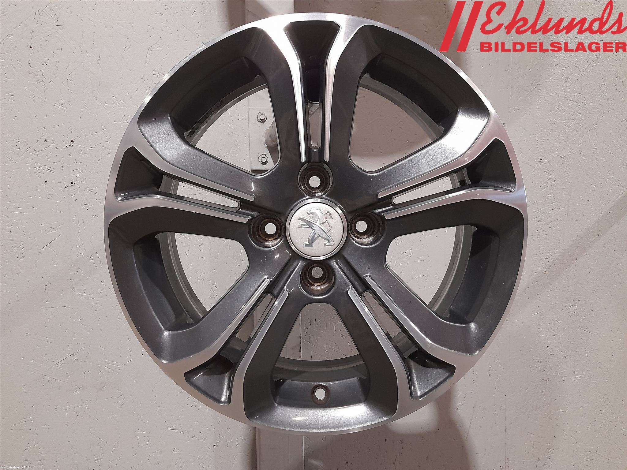 Peugeot 208 12-15 Fälgsats Aluminium