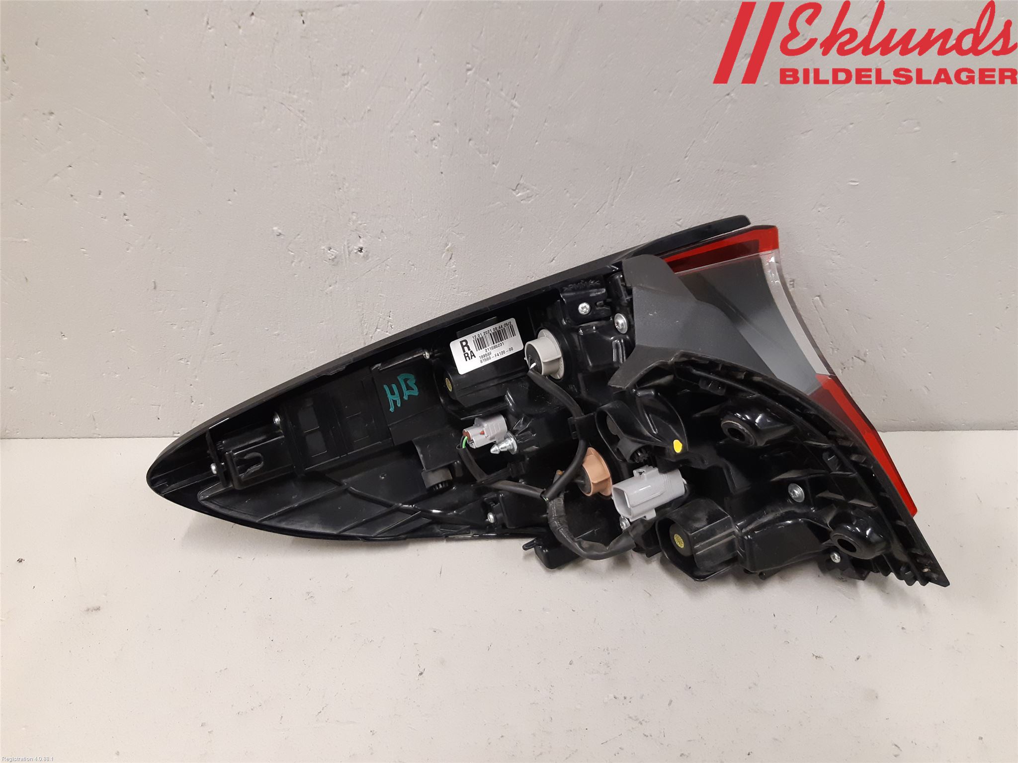 Toyota C-HR 16-23 Bakljus Höger