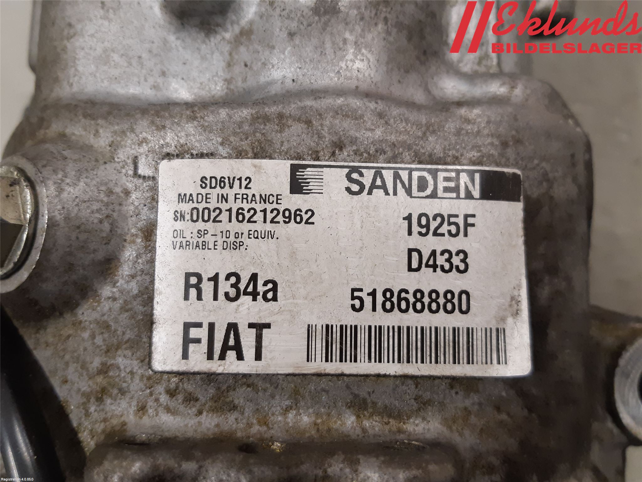 Fiat DOBLO CARGO Ac Kompressor