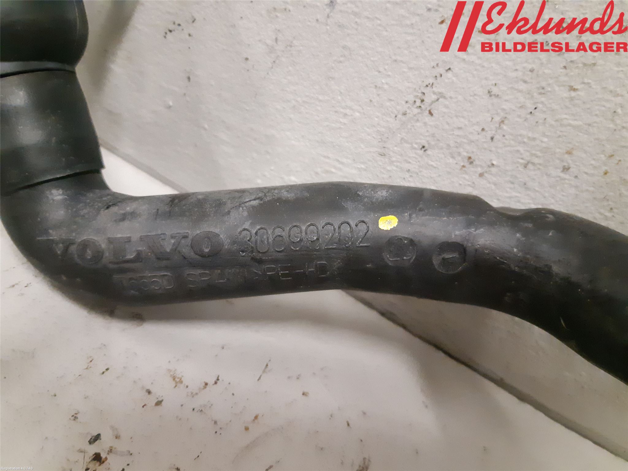 Volvo V70 08-13 Spolartank Påfyllningsrör