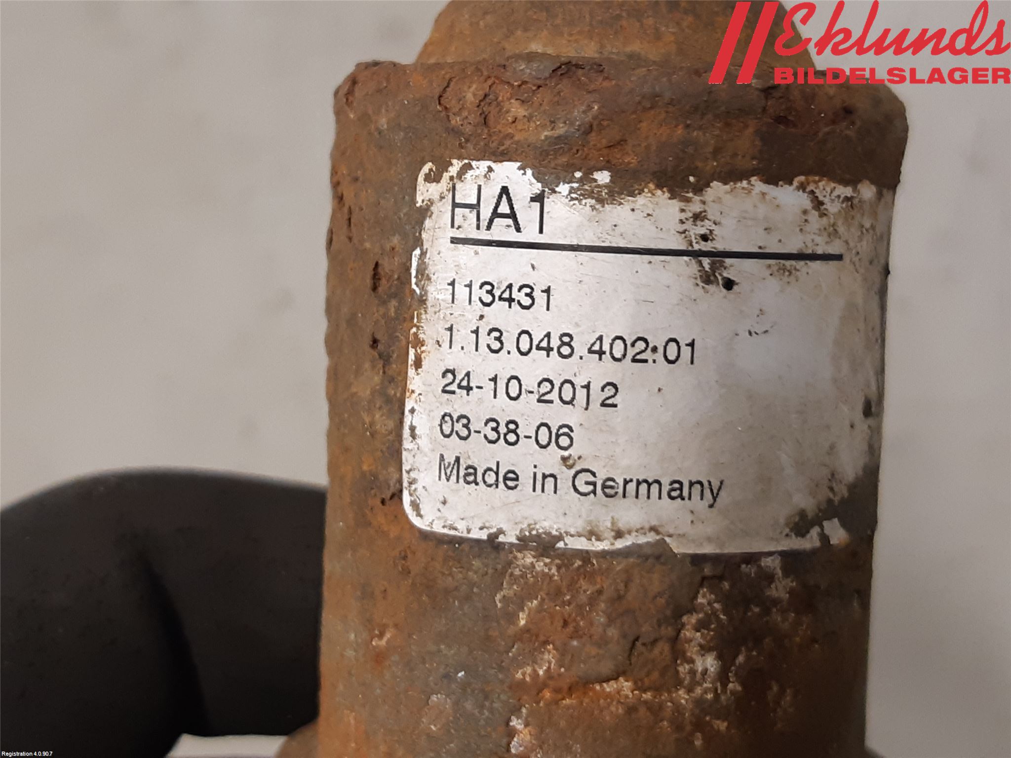 Volkswagen VW PASSAT 11-14 Oljepump Bakaxel