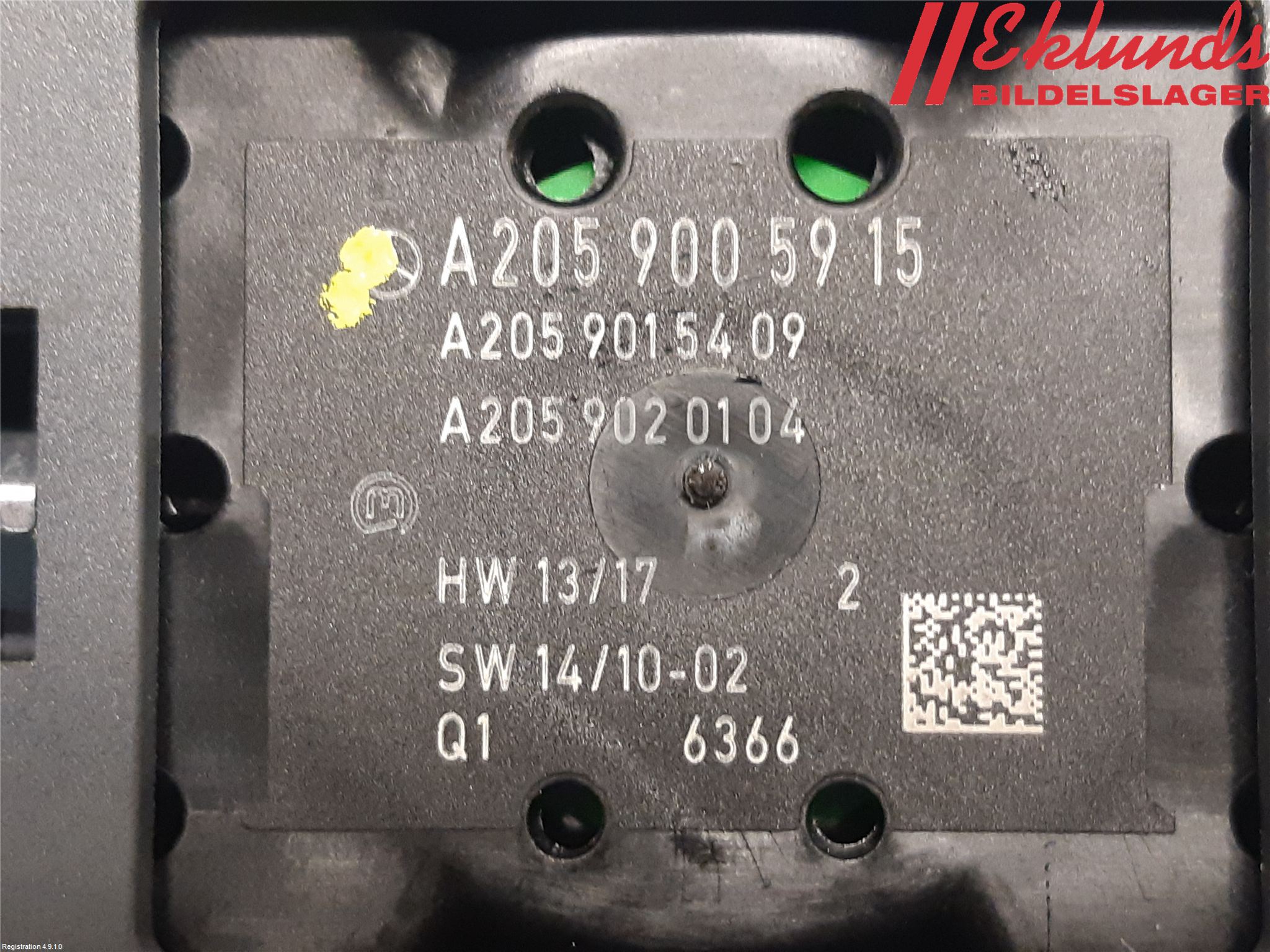 Mercedes-Benz MB C-KLASS (W205) 14-21 Strömställare Multifunktion