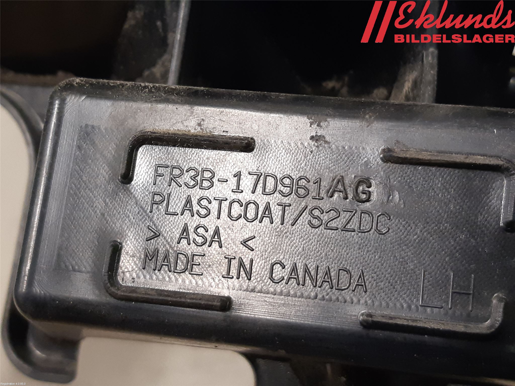 Ford MUSTANG VI 15-22 Stötfångarfäste Bak Vä