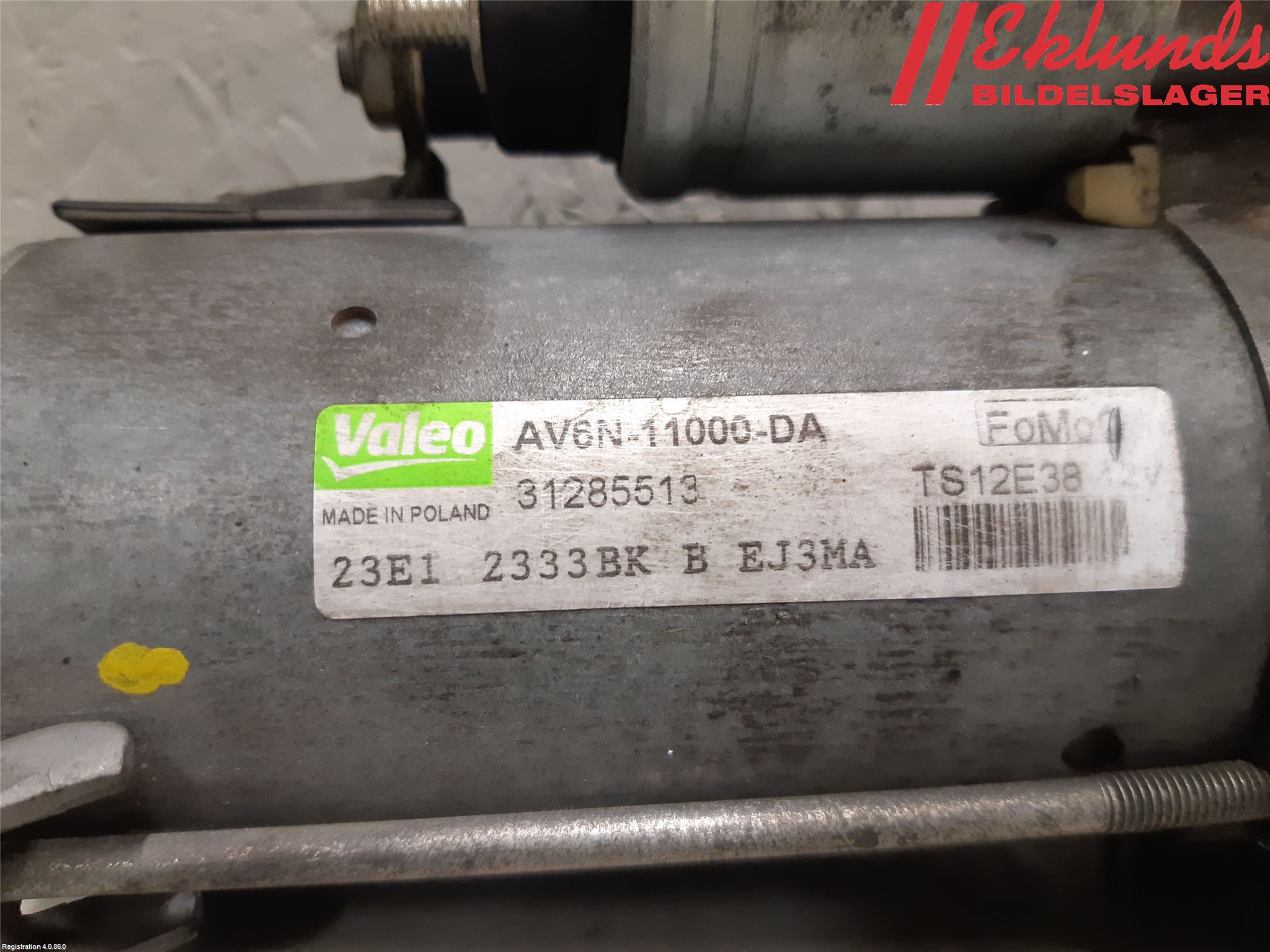 Volvo V60 11-13 Startmotor