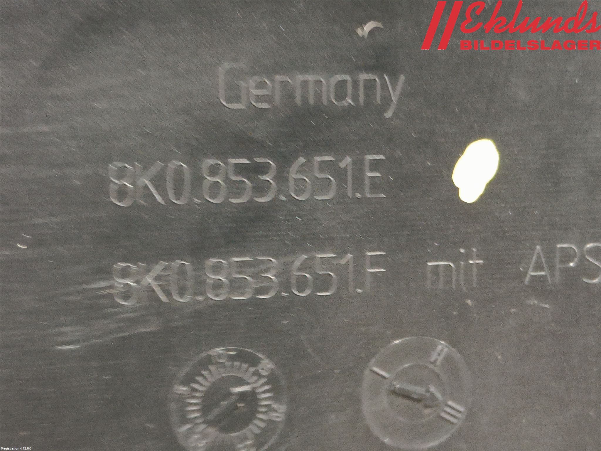 Audi A4/S4 08-11 Grill Komp