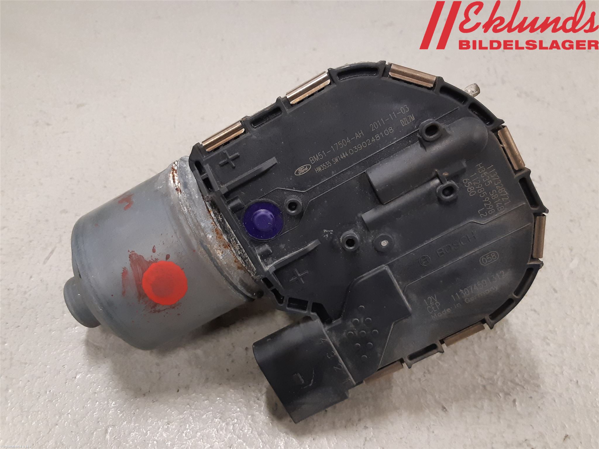 Ford FOCUS 11-14 Torkarmotor Vindruta
