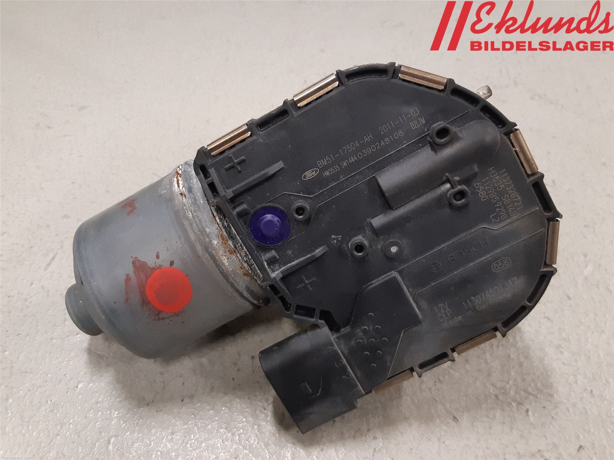 Ford FOCUS 11-14 Torkarmotor Vindruta