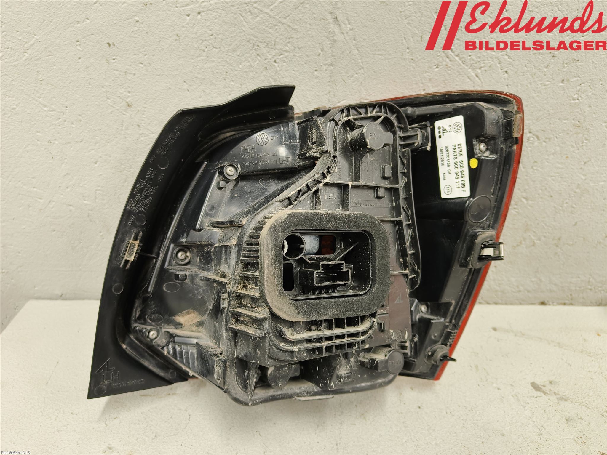 Volkswagen VW POLO 10-17 Bakljus Vänster