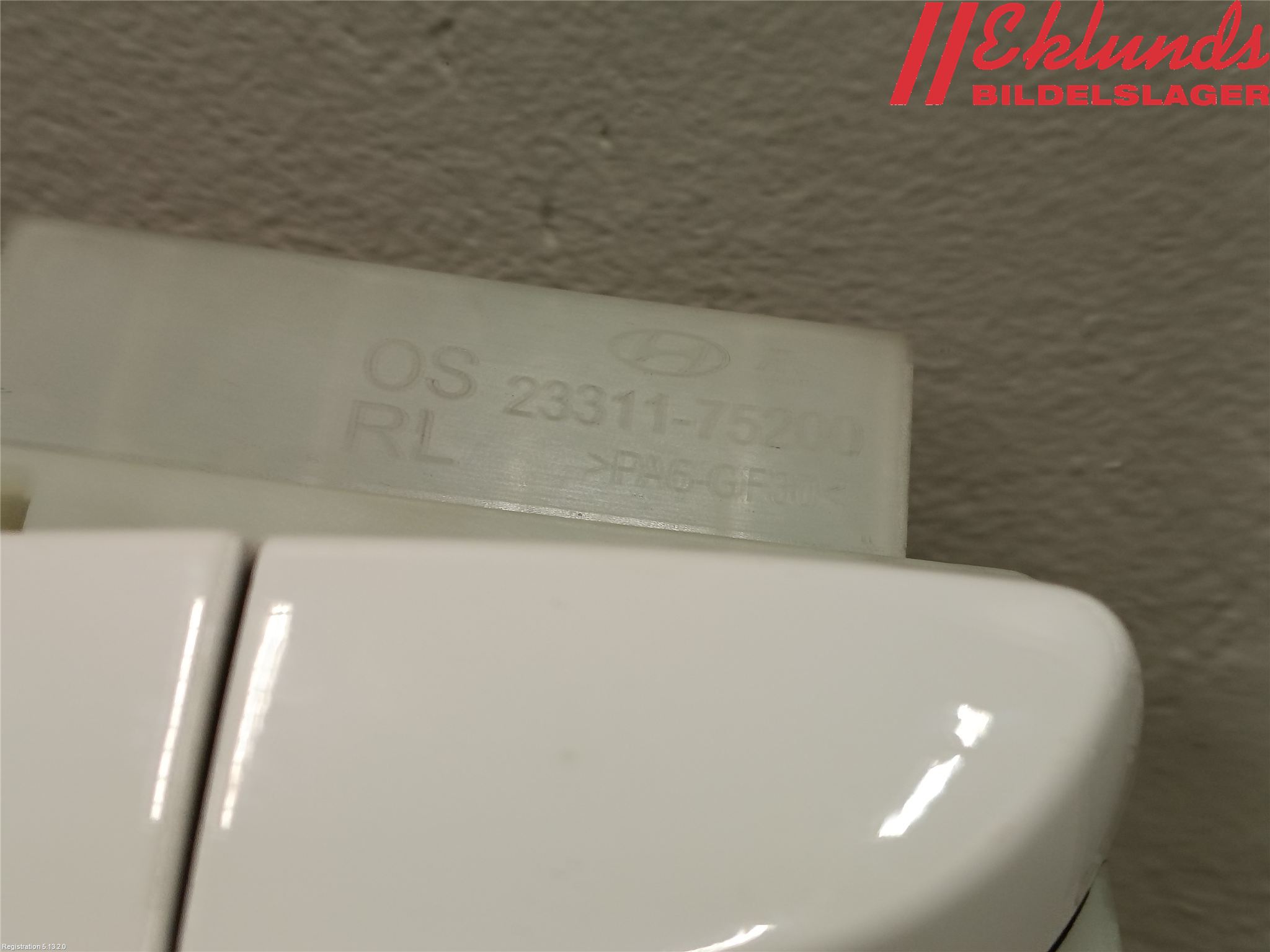 Hyundai KONA/ELECTRIC OS 18-23 Dörrhandtag Yttre Vä
