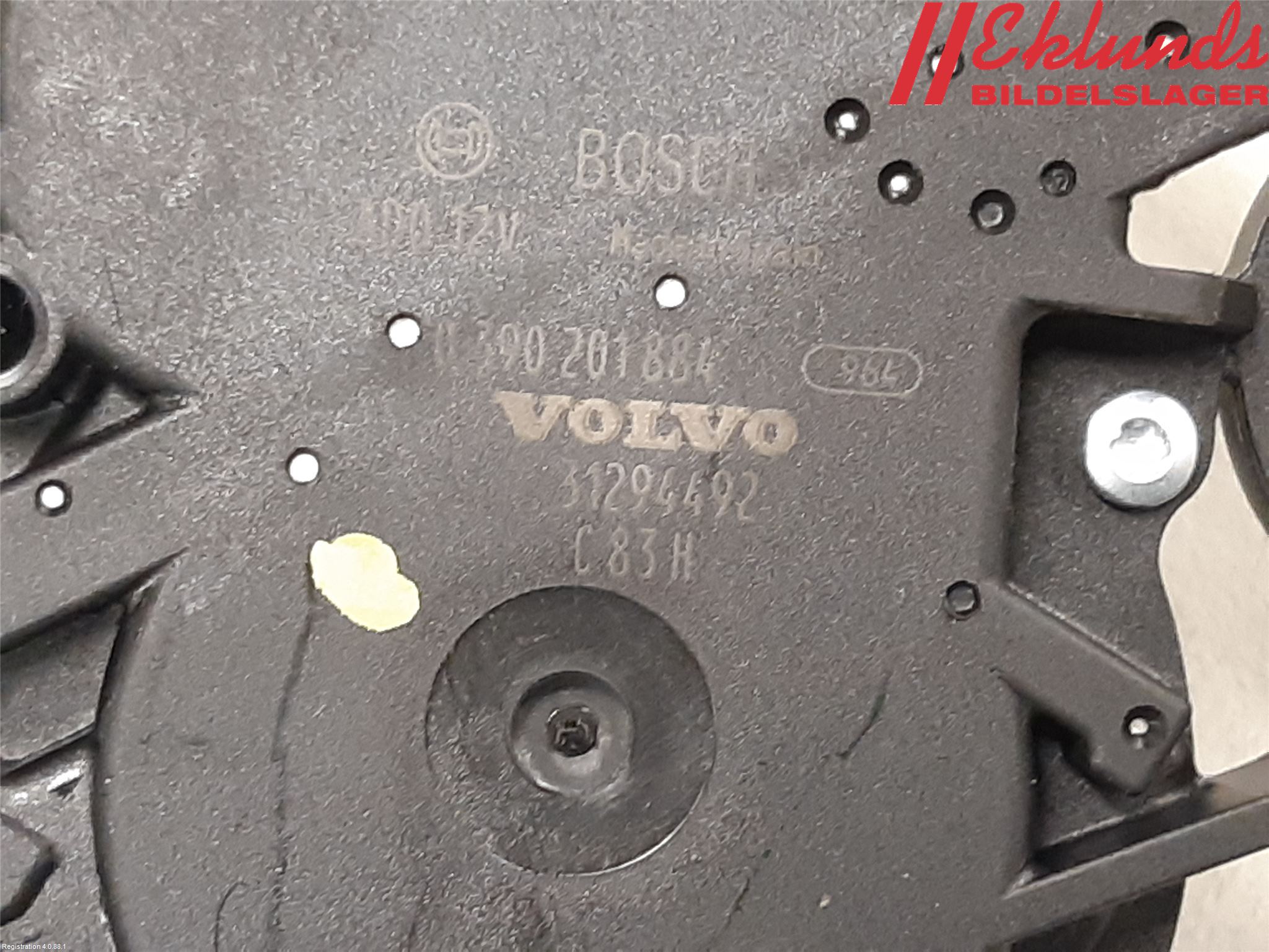 Volvo V40 CROSS COUNTRY 13-19 Torkarmotor Baklucka