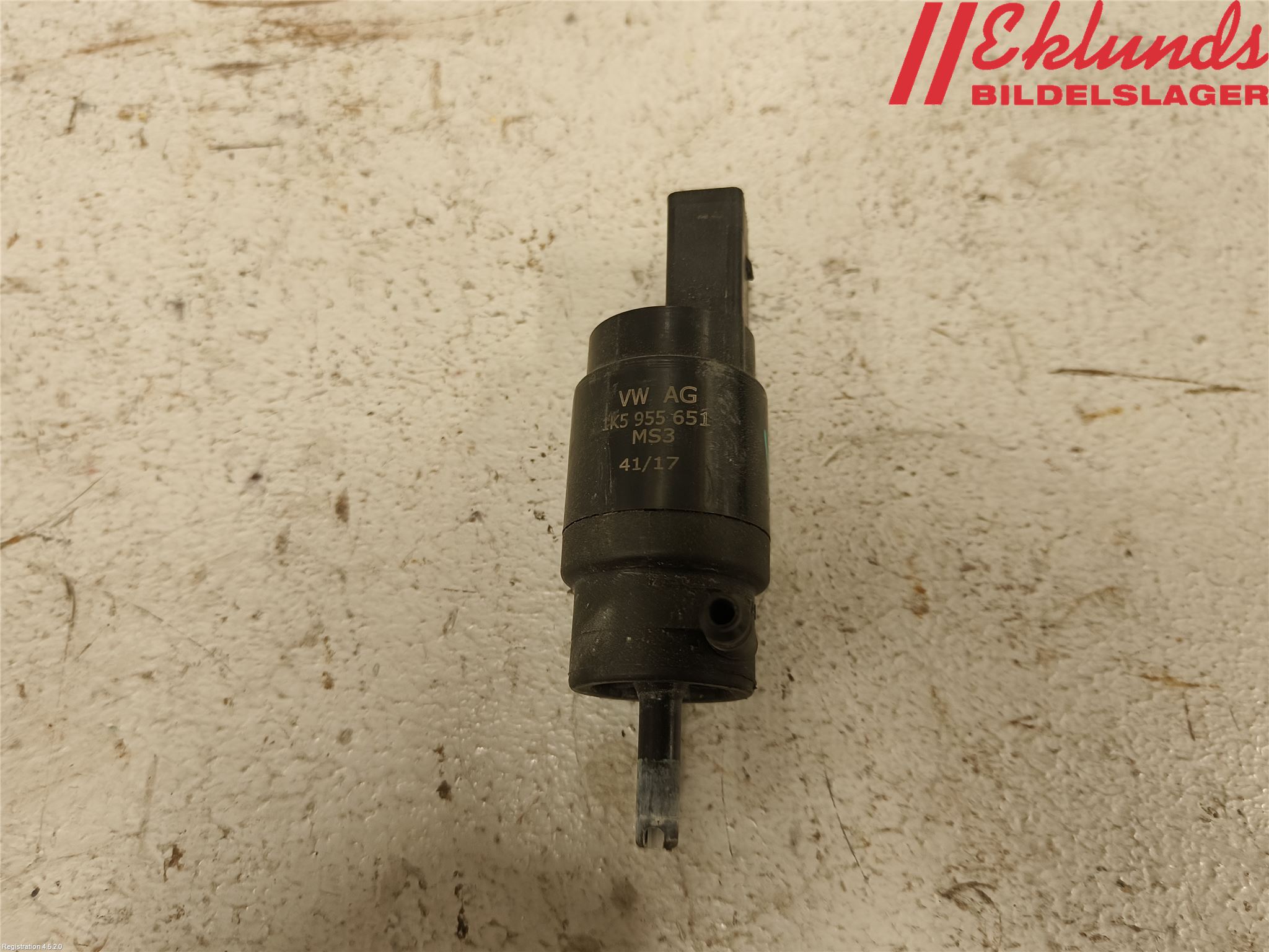 Volkswagen VW CRAFTER II / E-CRAFTER 17- Spolarpump Vindruta