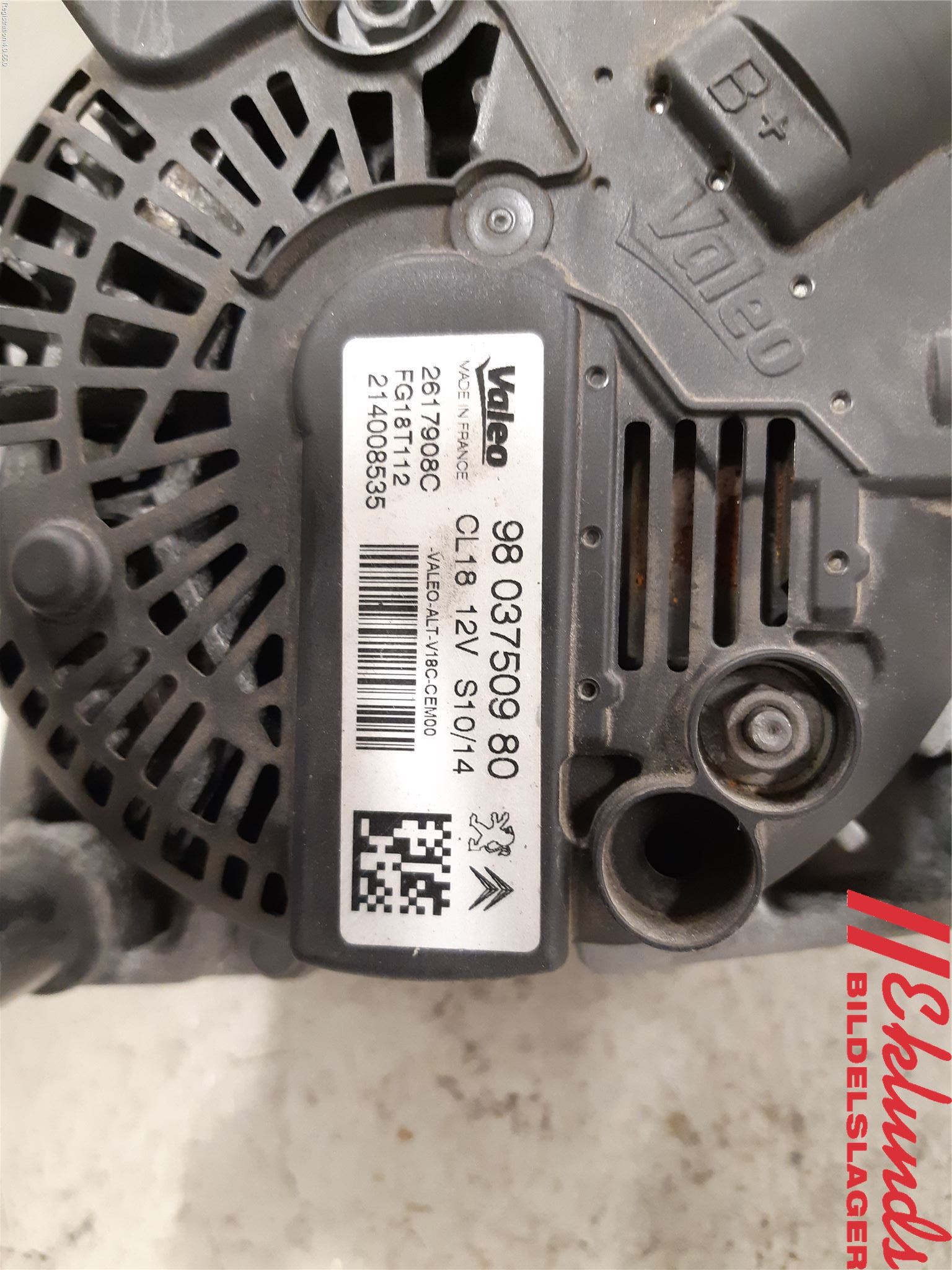Peugeot 508 11-18 Generator