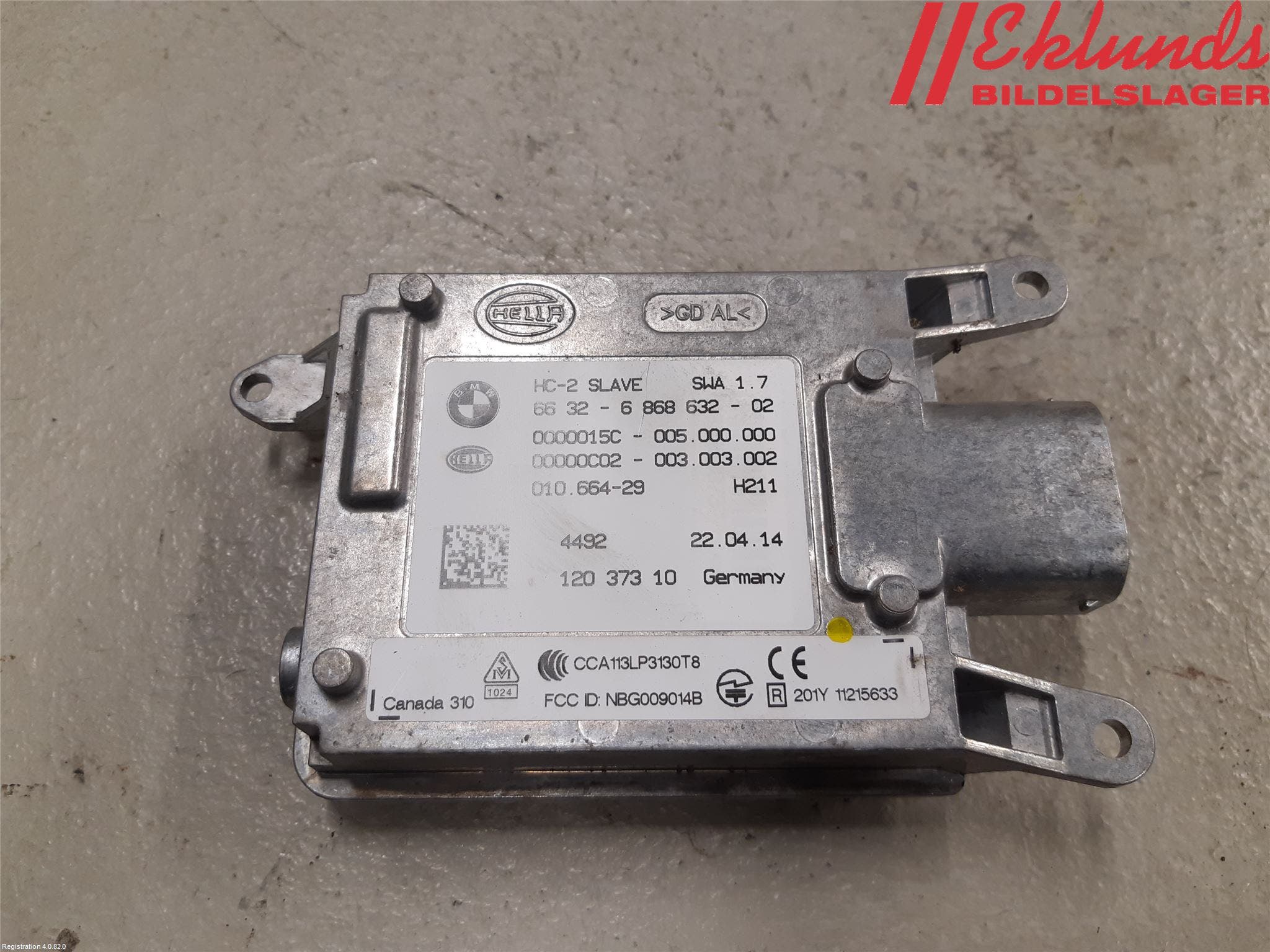 BMW 4 F32/F33/F82/F83 13-20 Sensor Aktivt Kollisionsskydd