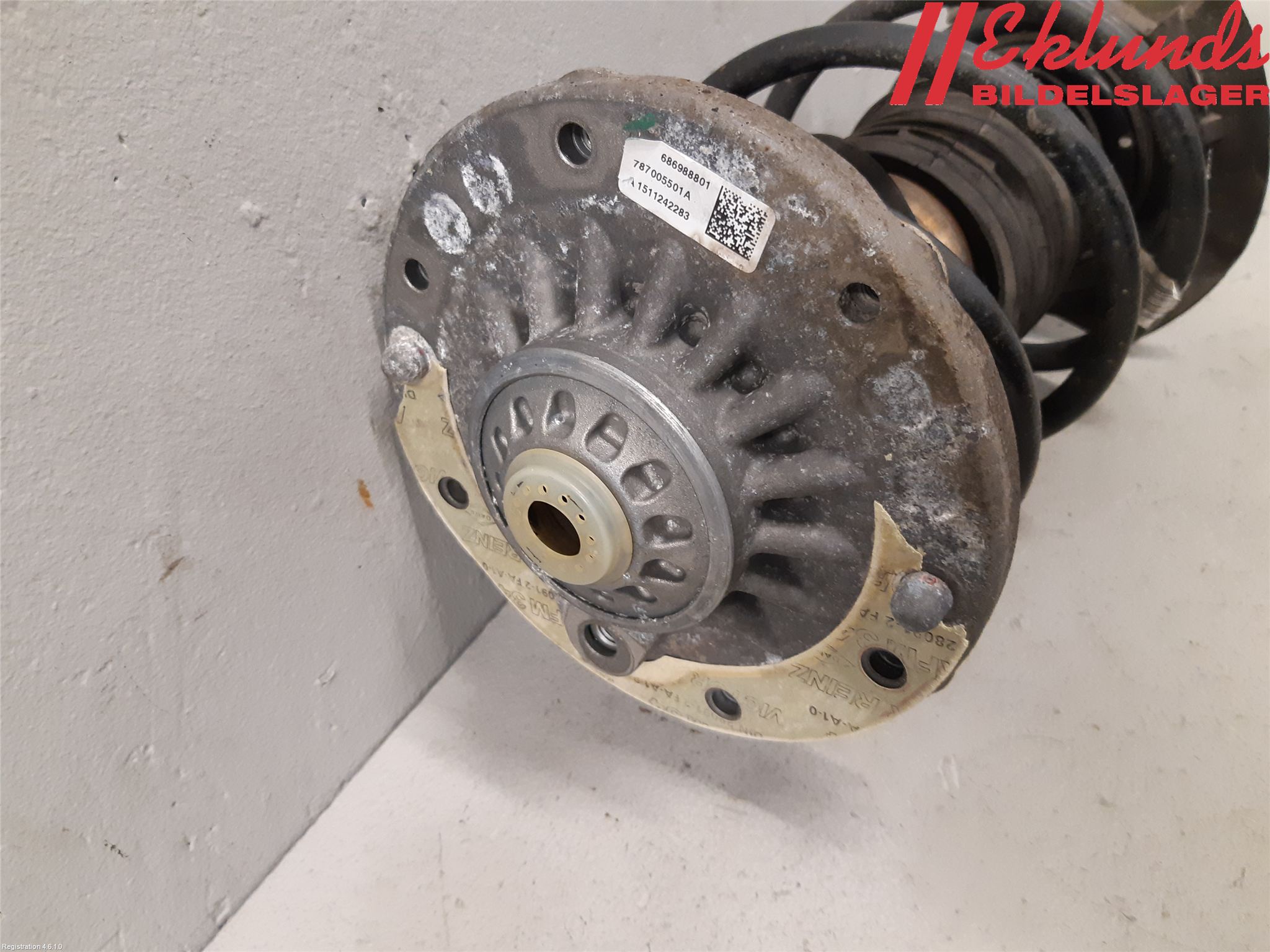 BMW 1 F20/F21 11-19 Fjäderben Fram Höger