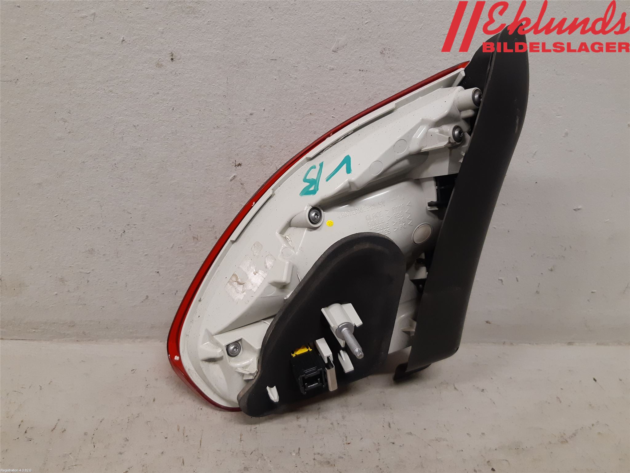 Peugeot 2008 13-20 Bakljus Lucka Vä