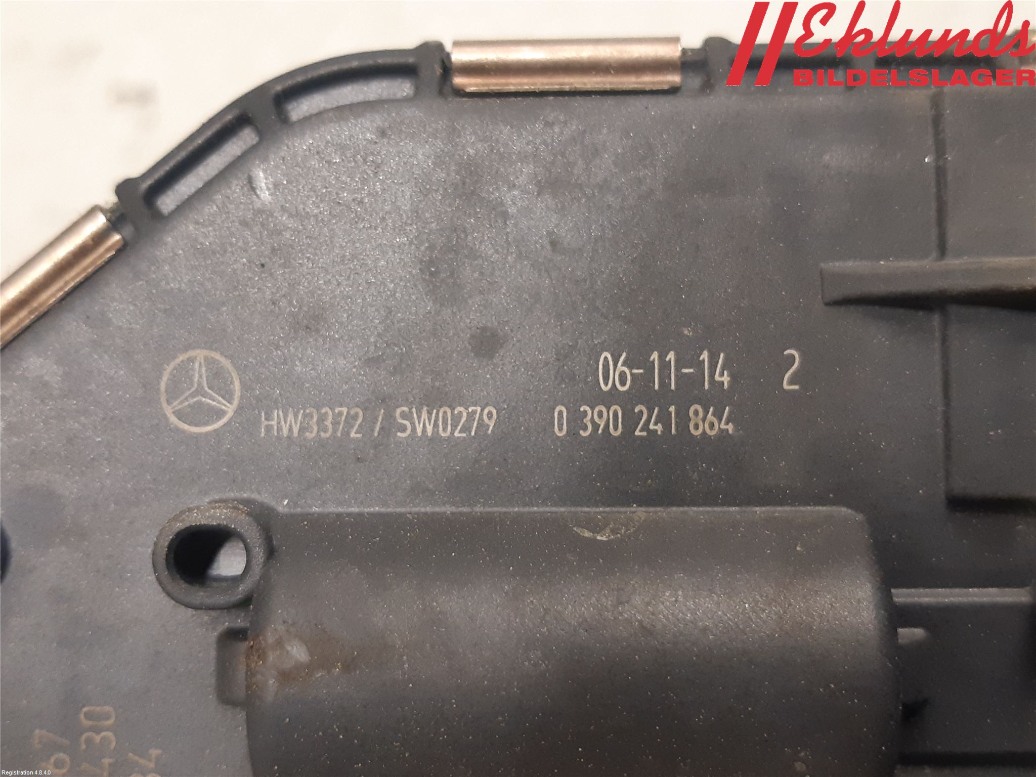 Mercedes-Benz MB E-KLASS (W211) 02-09 Torkarmotor Vindruta
