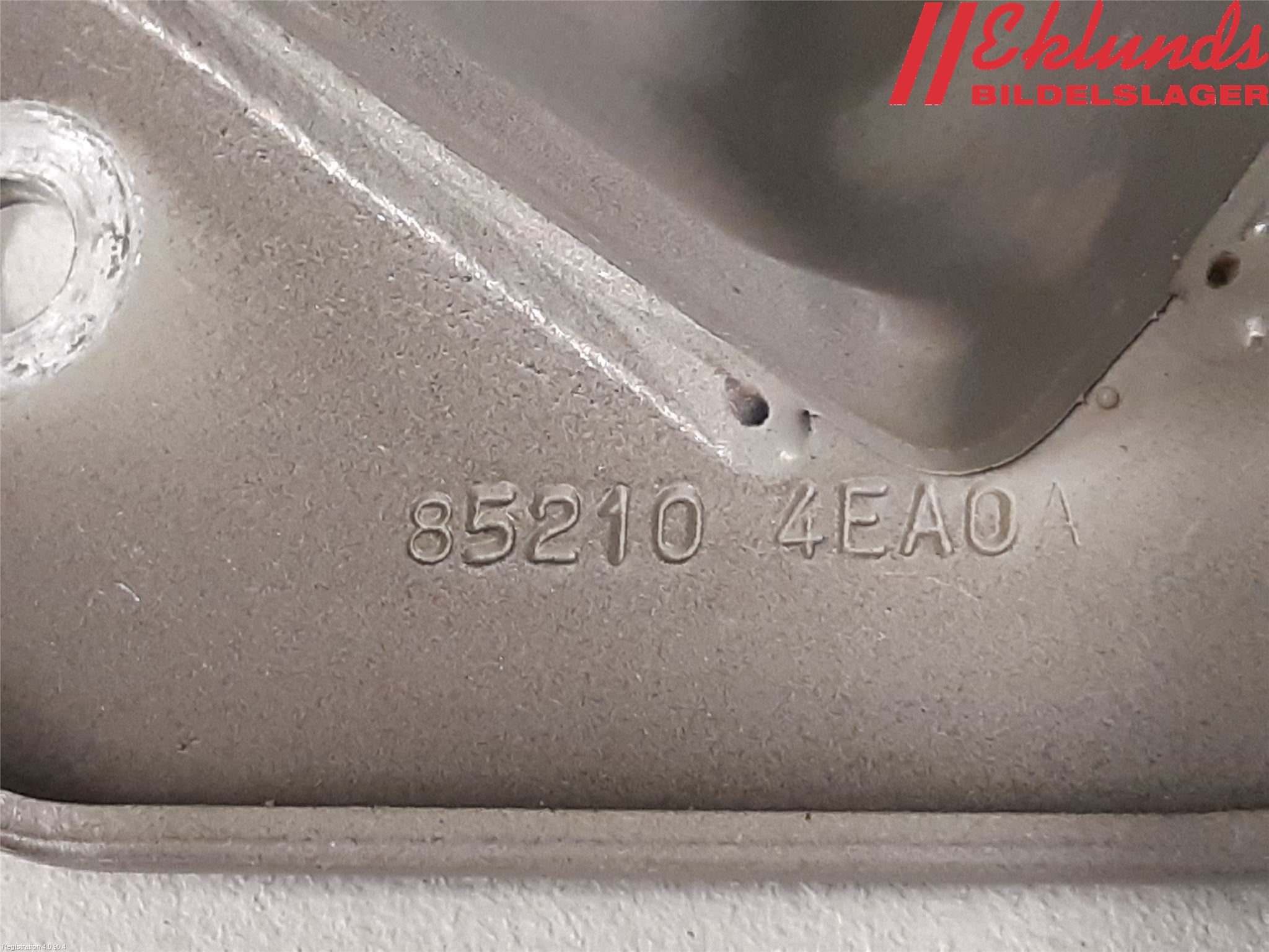 Nissan QASHQAI 14-17 Stötfångarbärjärn Bak