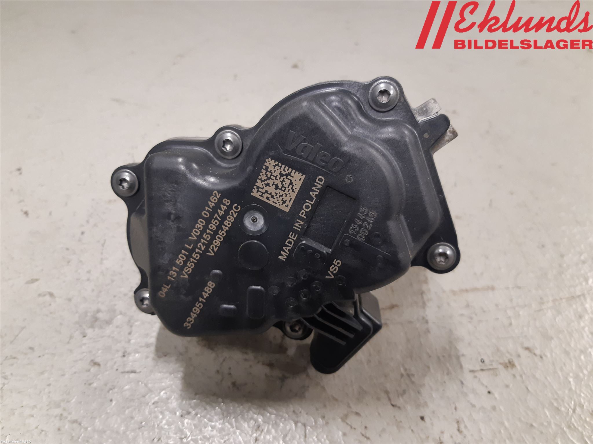 Volkswagen VW CADDY 16-20 Egr Ventil