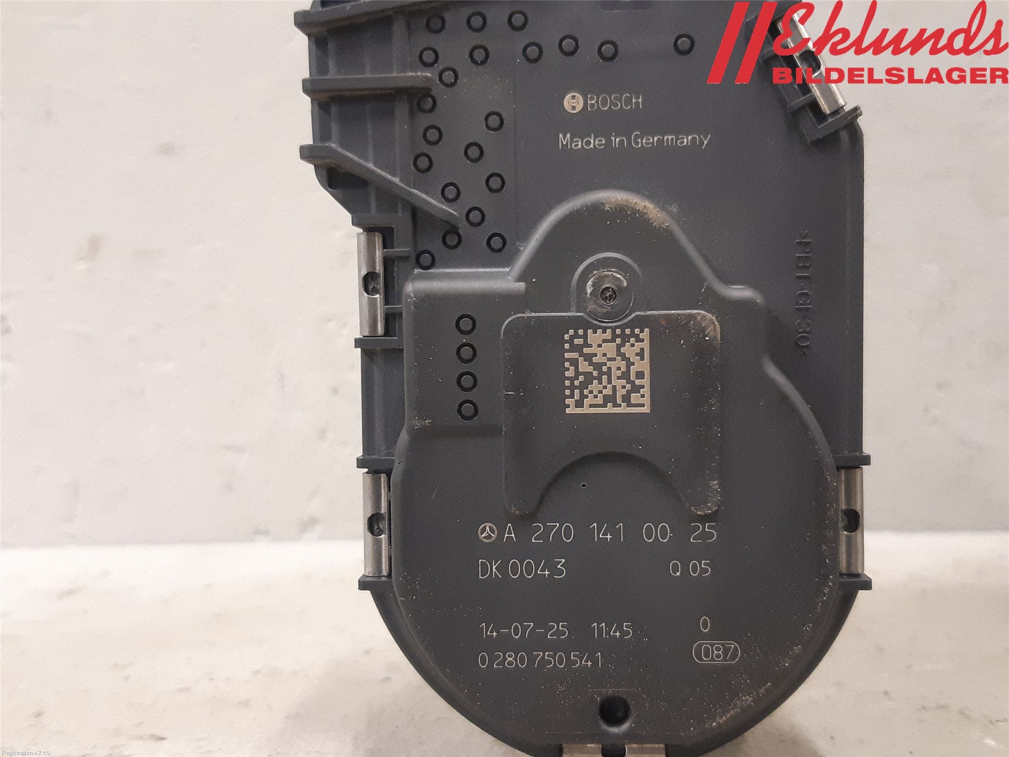 Mercedes-Benz MB C-KLASS (W205) 14-21 Injspjällhus