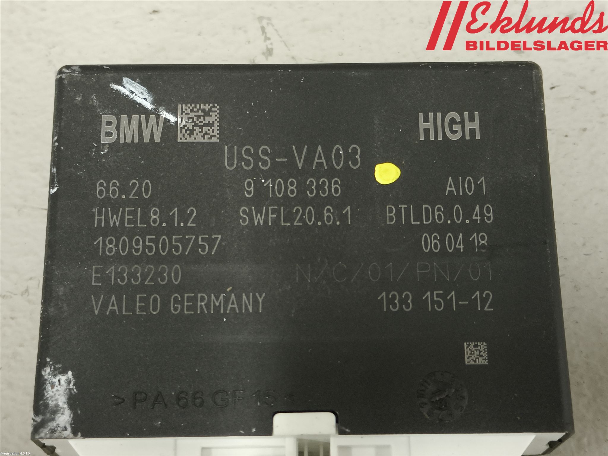 BMW 5 G30/G31/F90 17-23 Styrenhet Parkeringshjälp