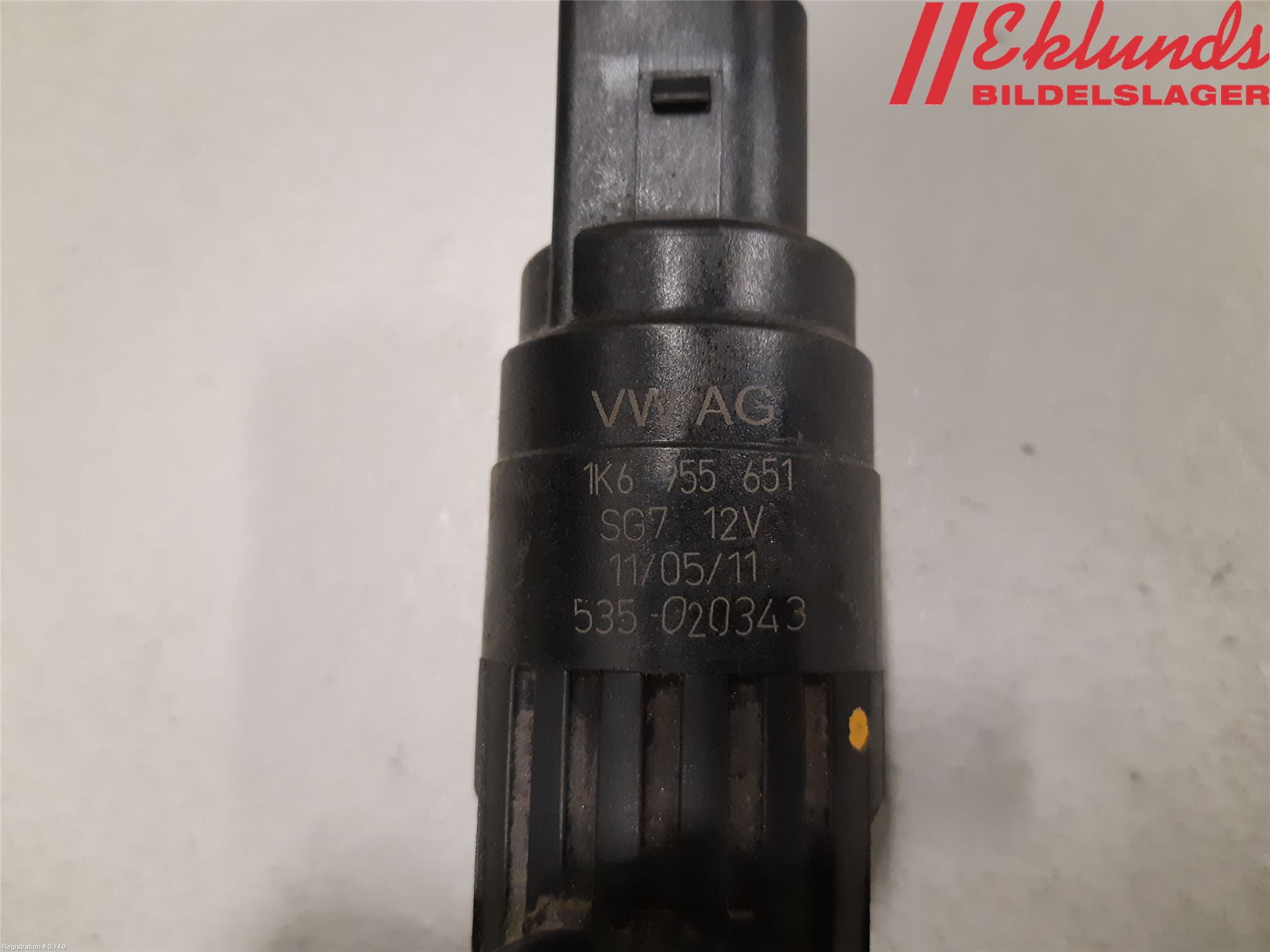 Skoda OCTAVIA (1Z) 05-13 Spolarpump Vindruta