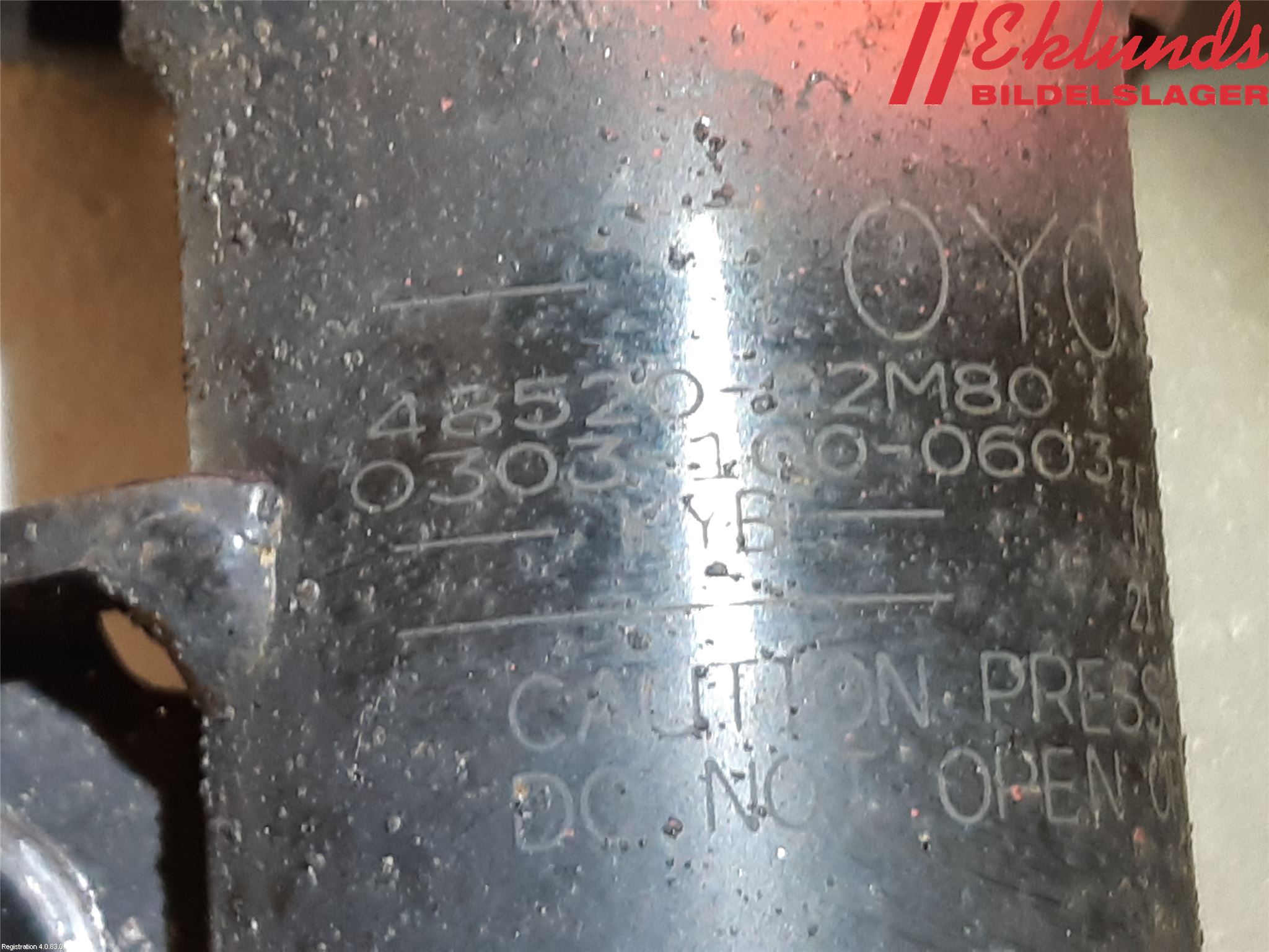 Toyota COROLLA 19- Fjäderben Fram Vänster