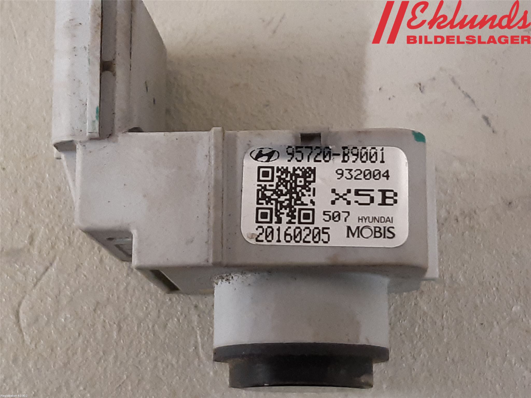 Hyundai i10 BA 14-16 Parkeringshjälp Backsensor