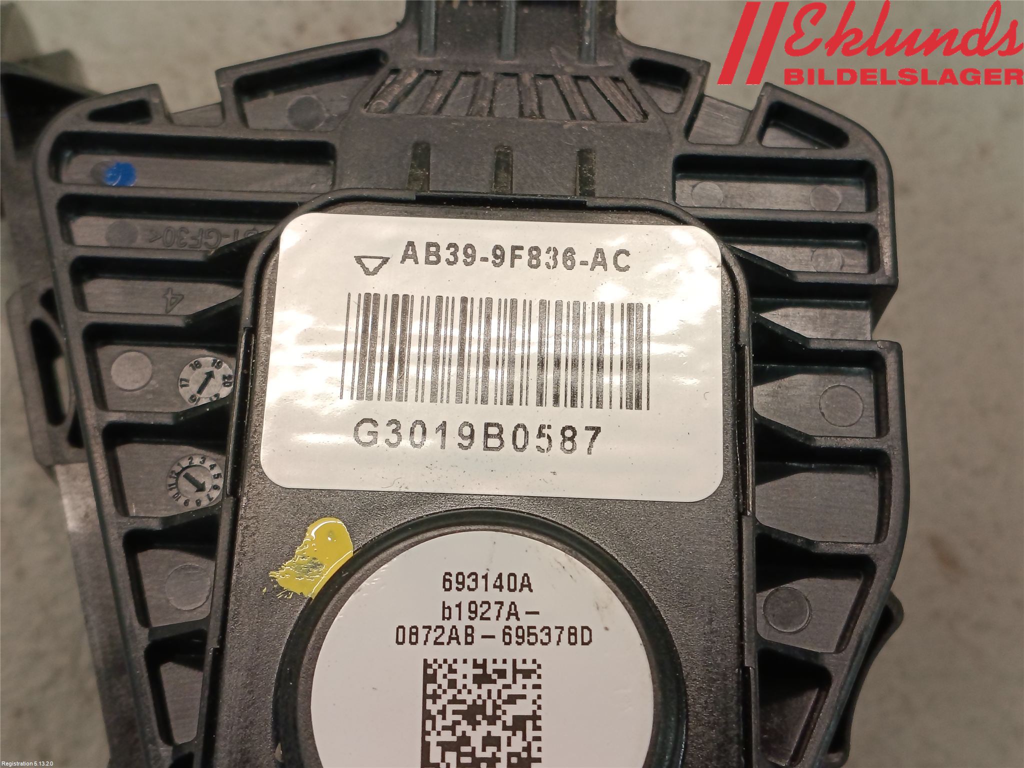 Ford RANGER EU 12-23 Gaspedal