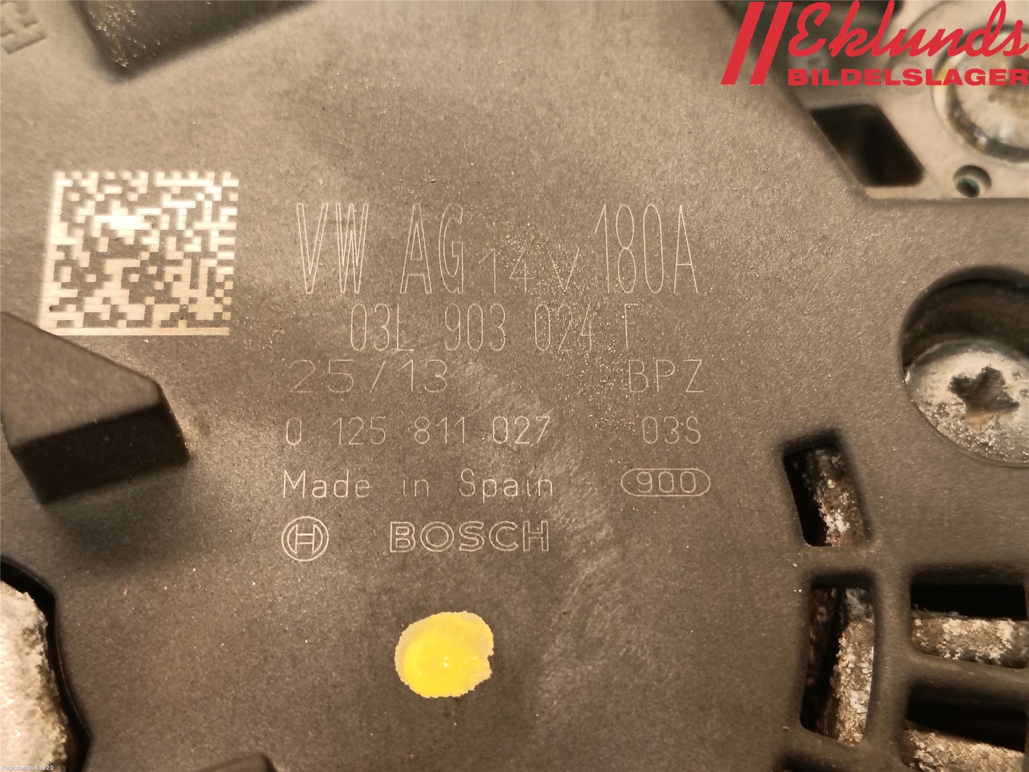 Volkswagen VW PASSAT 11-14 Generator