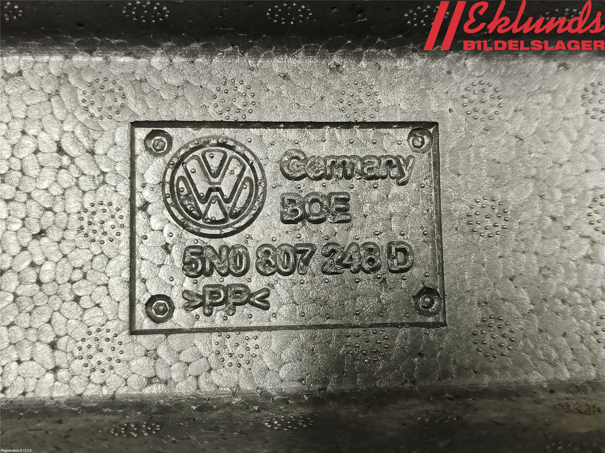 Volkswagen VW TIGUAN 07-16 Stötfångar Deformelement Fram