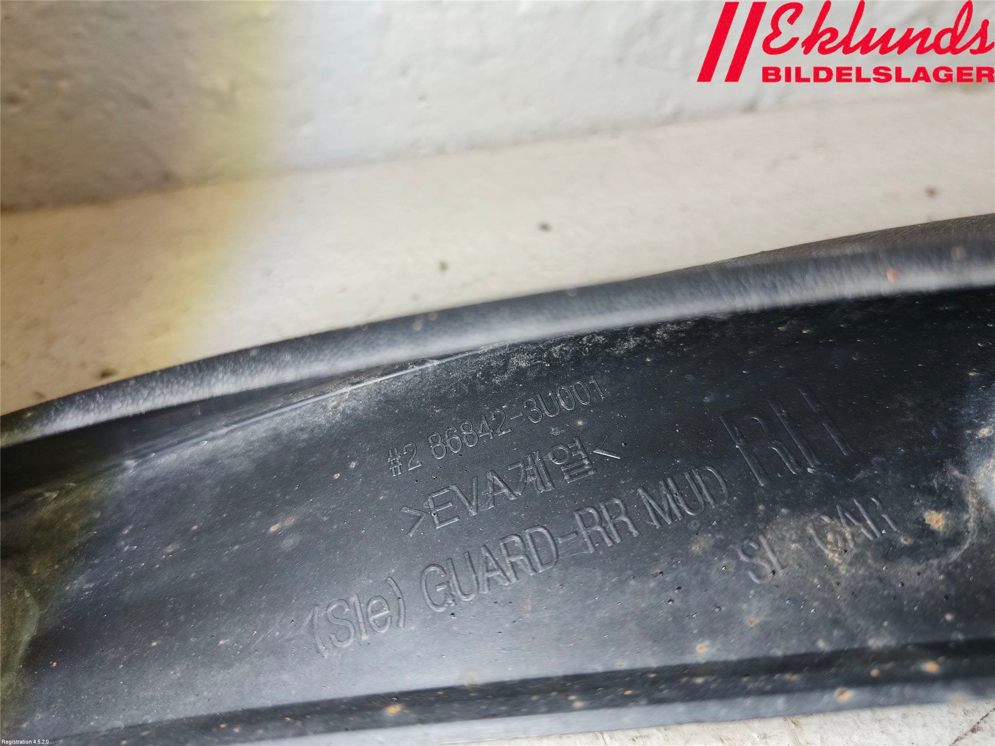 Kia SPORTAGE (SL) 11-15 Stänkskydd