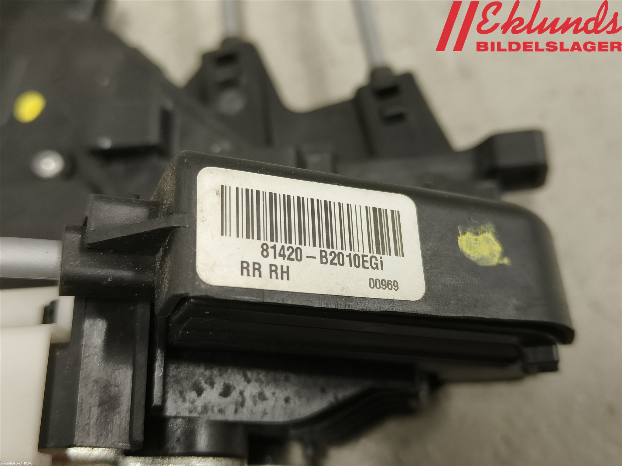 Kia SOUL 09- Låskista-Dörrlås