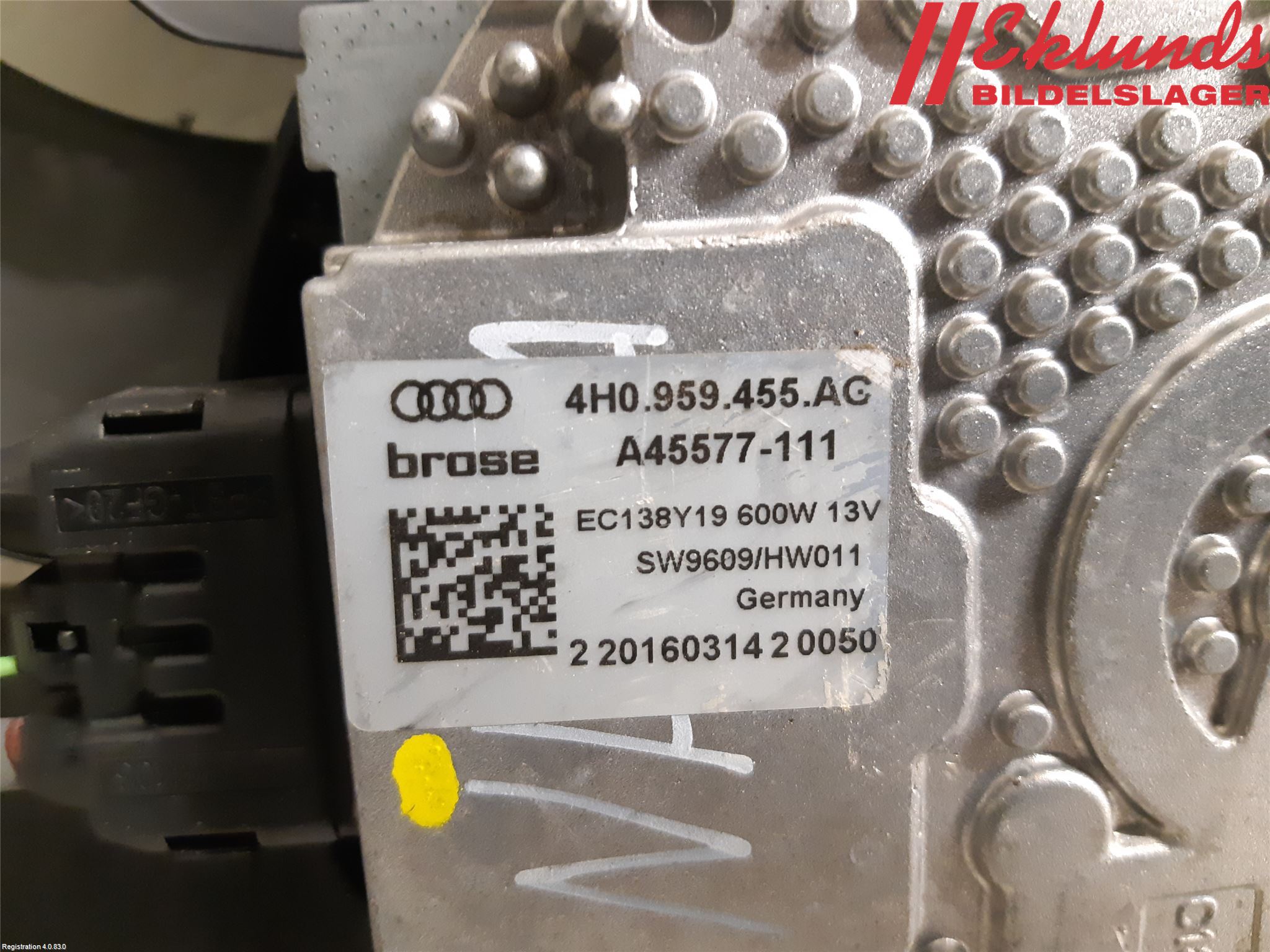 Audi A6/S6 4G 11-18 Kylfläkt El