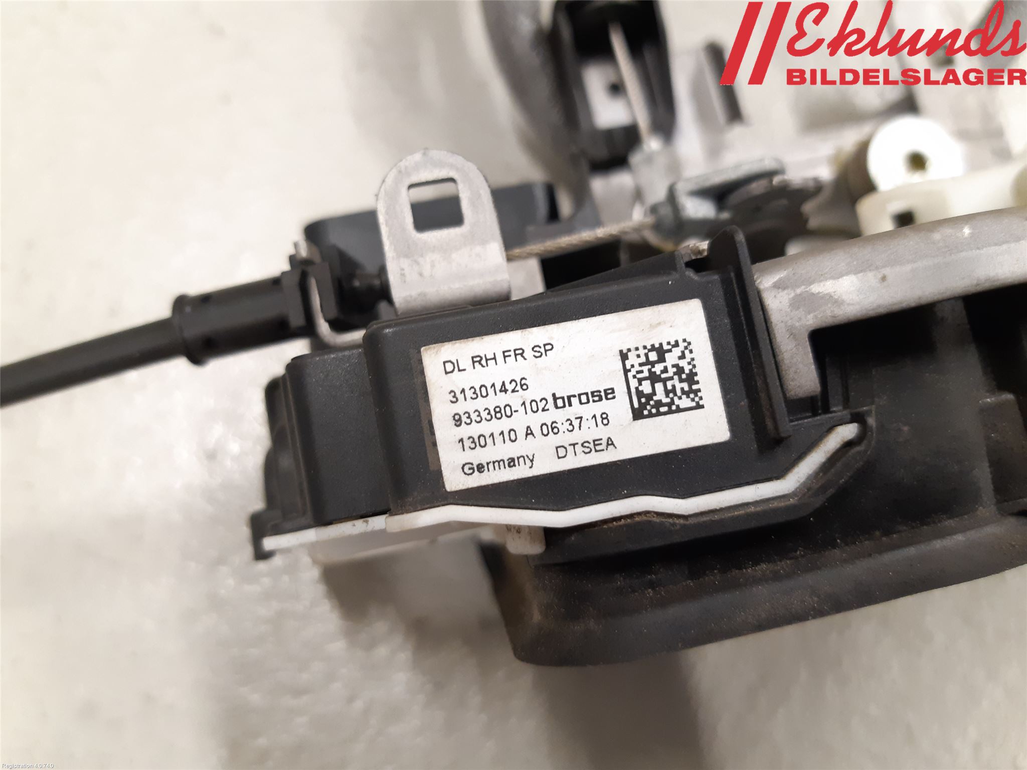 Volvo V40 12-19 Låskista-Dörrlås