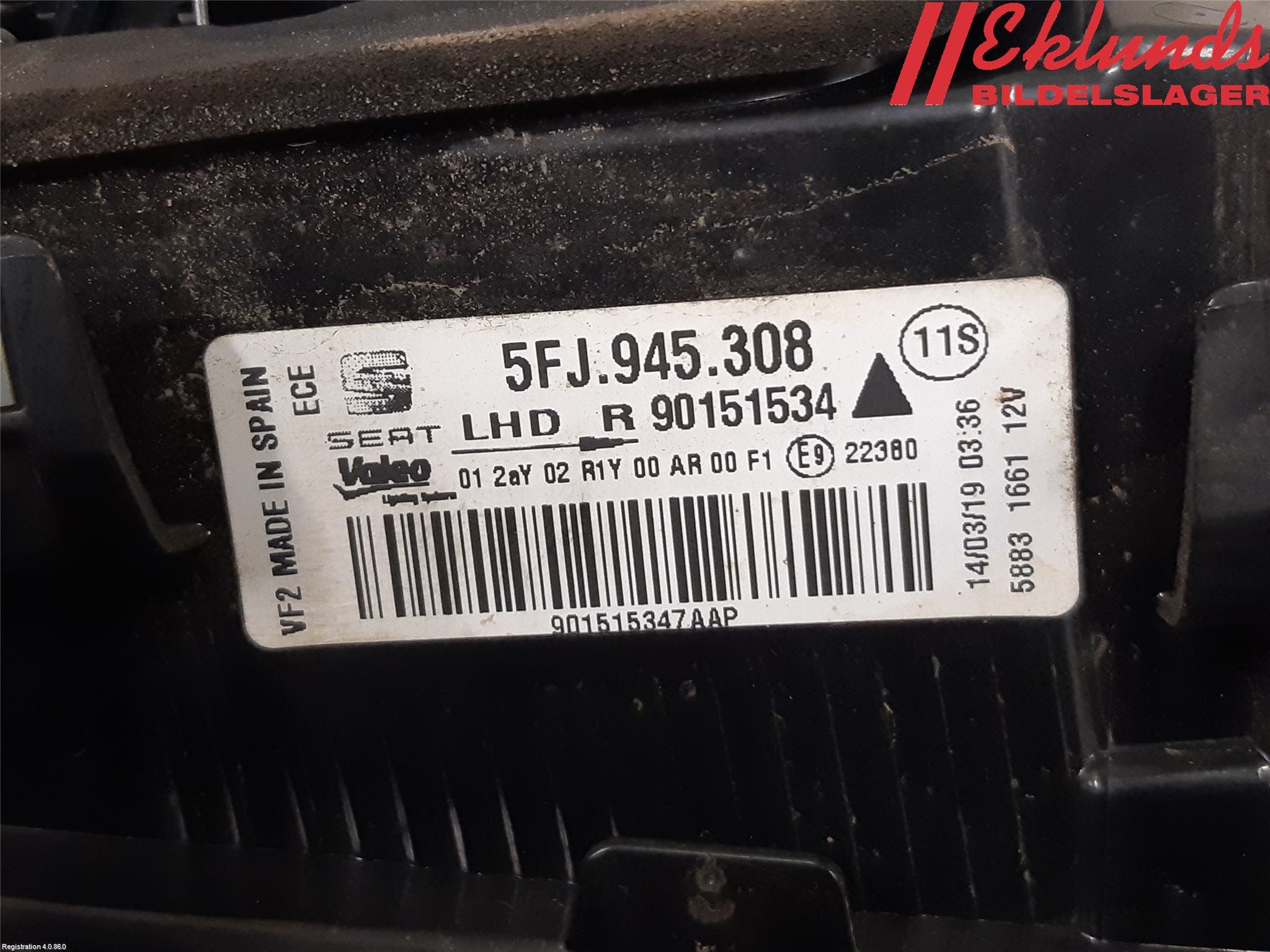 Seat TARRACO 19- Bakljus Lucka Hö