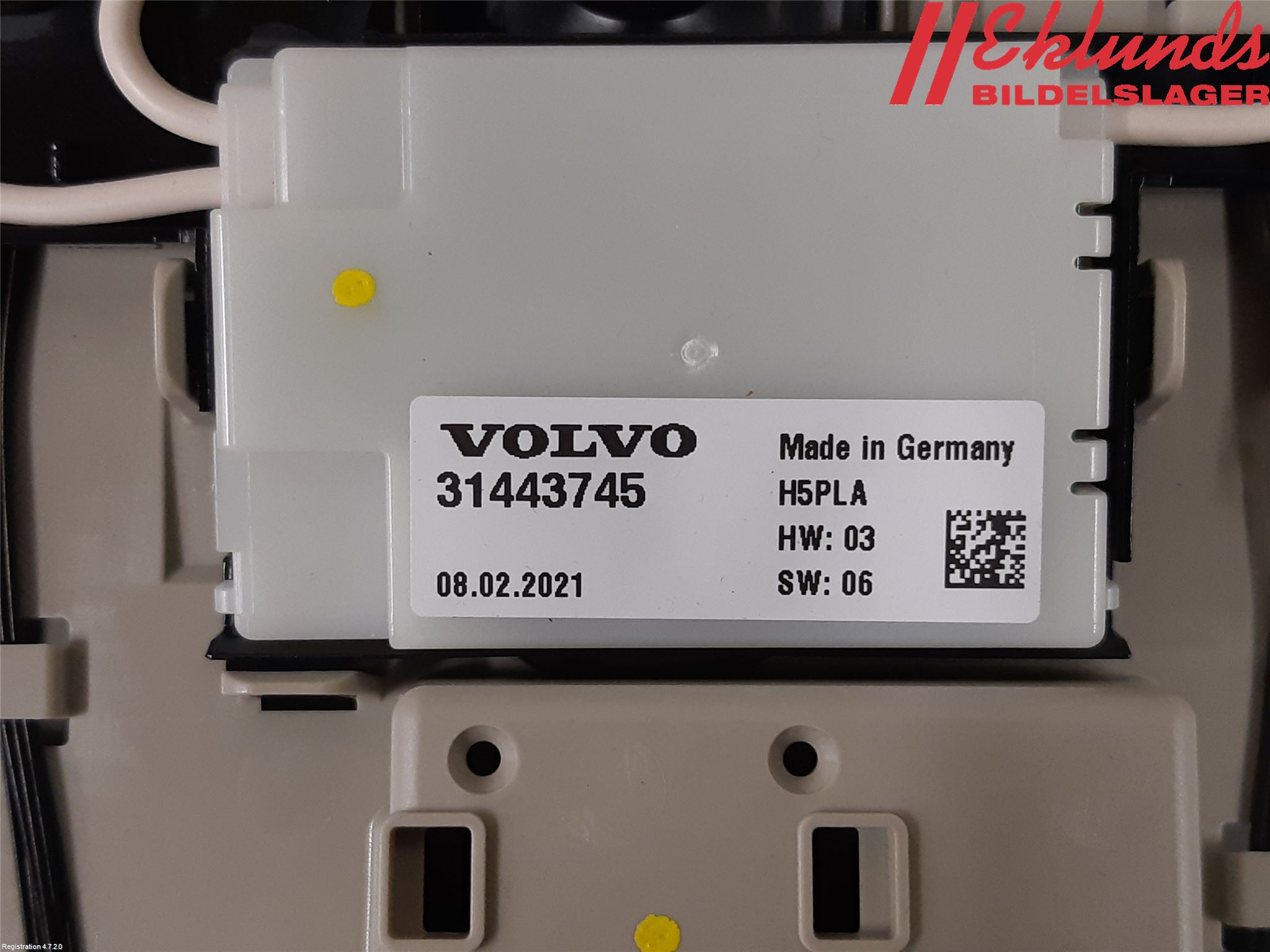 Volvo V90 17->> Innerbelysning