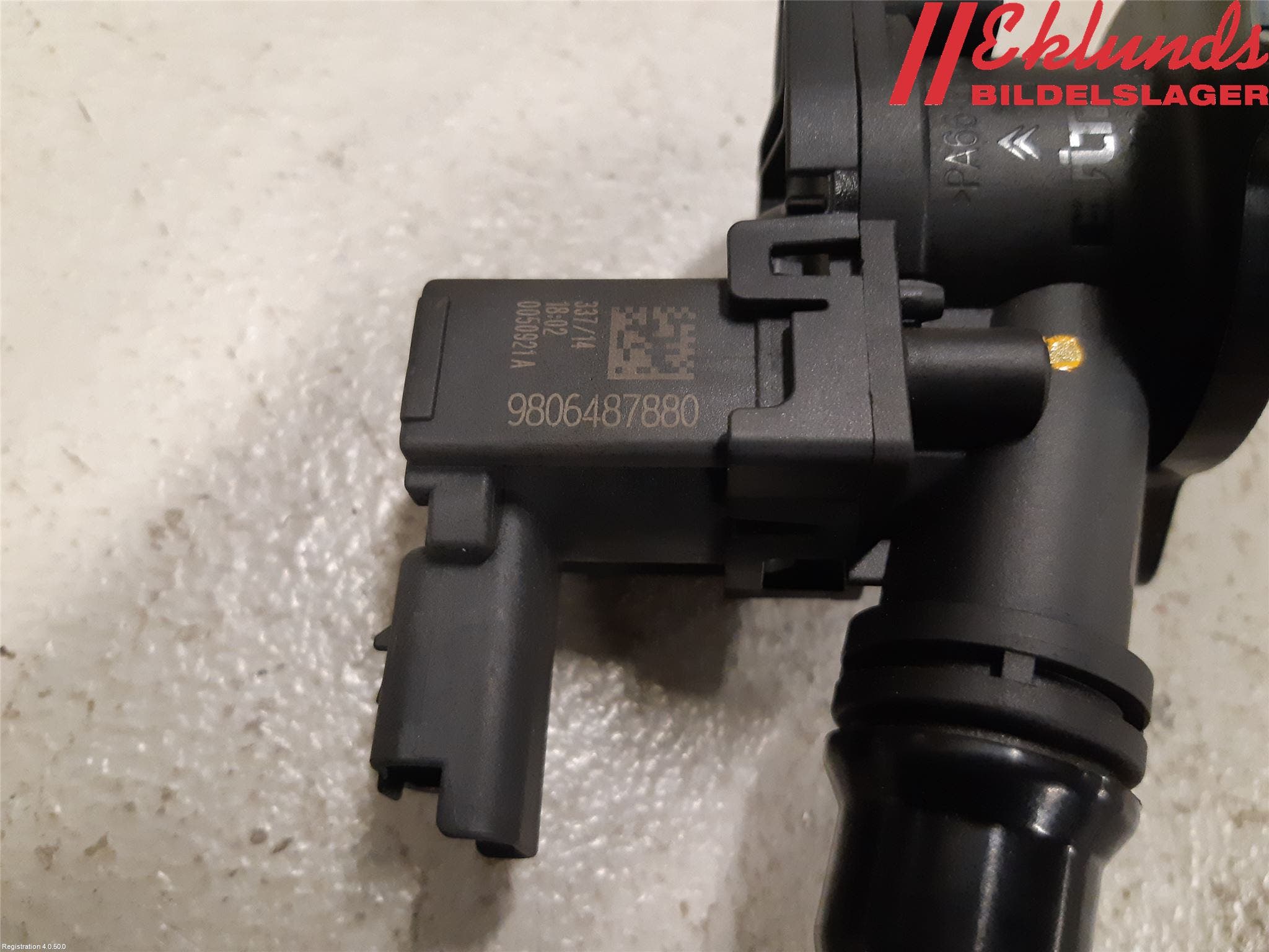 Peugeot 308 14-21 Magnetventil Laddtryck